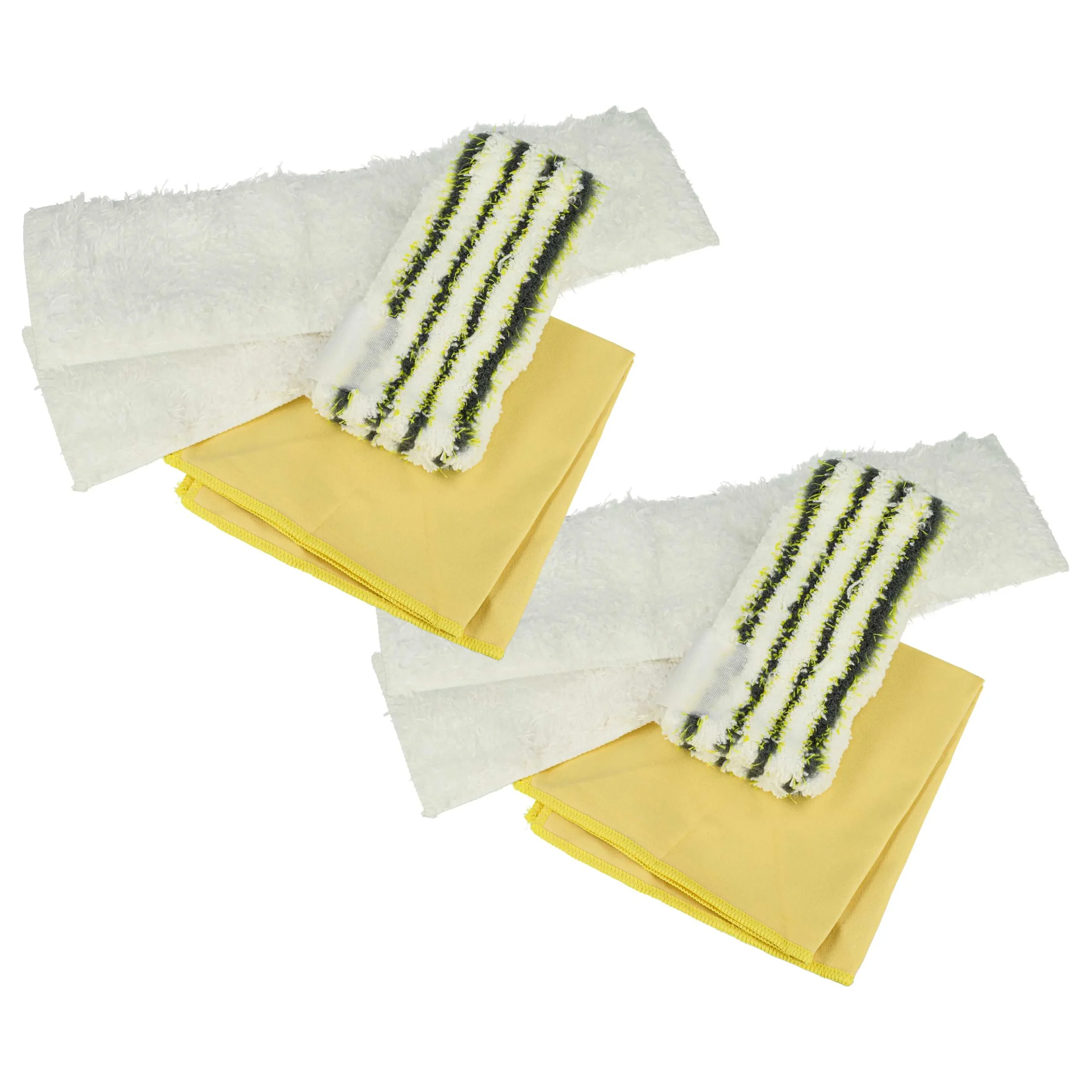Kit de lingettes en microfibre de 8 pièces remplace Kärcher 2.863-171.0 pour nettoyeur à vapeur Kärcher