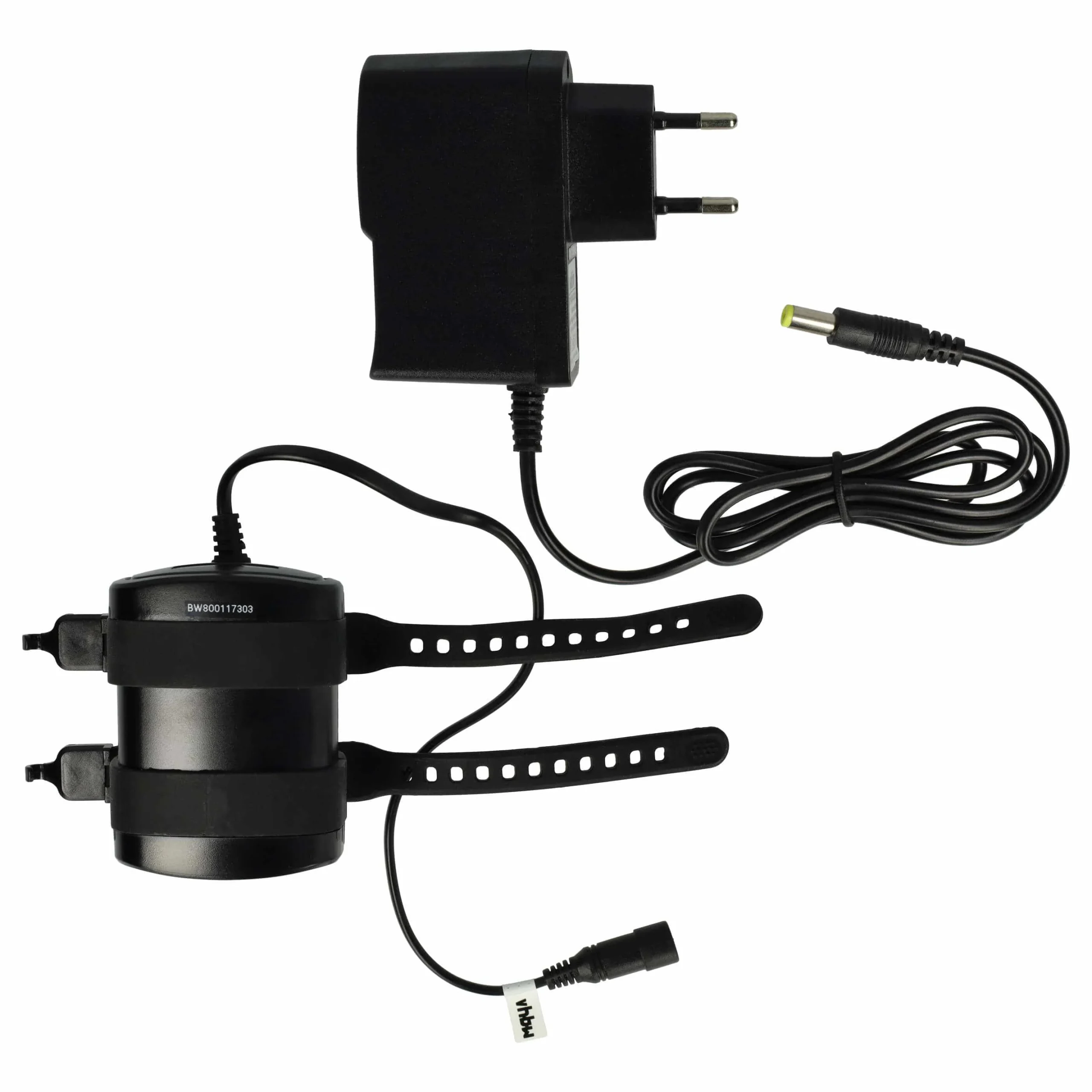 Bloc de batteries pour lampe de vélo- 9000mAh 7,4V Li-ion, étanche, avec chargeur
