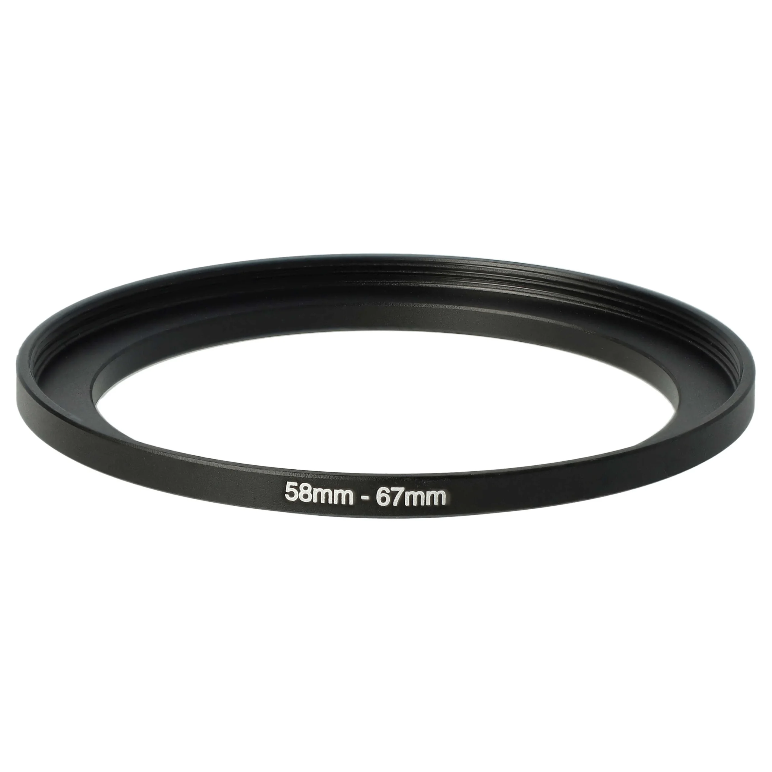 Bague Step-up 58 mm vers 67 mm pour divers objectifs d'appareil photo - Adaptateur filtre