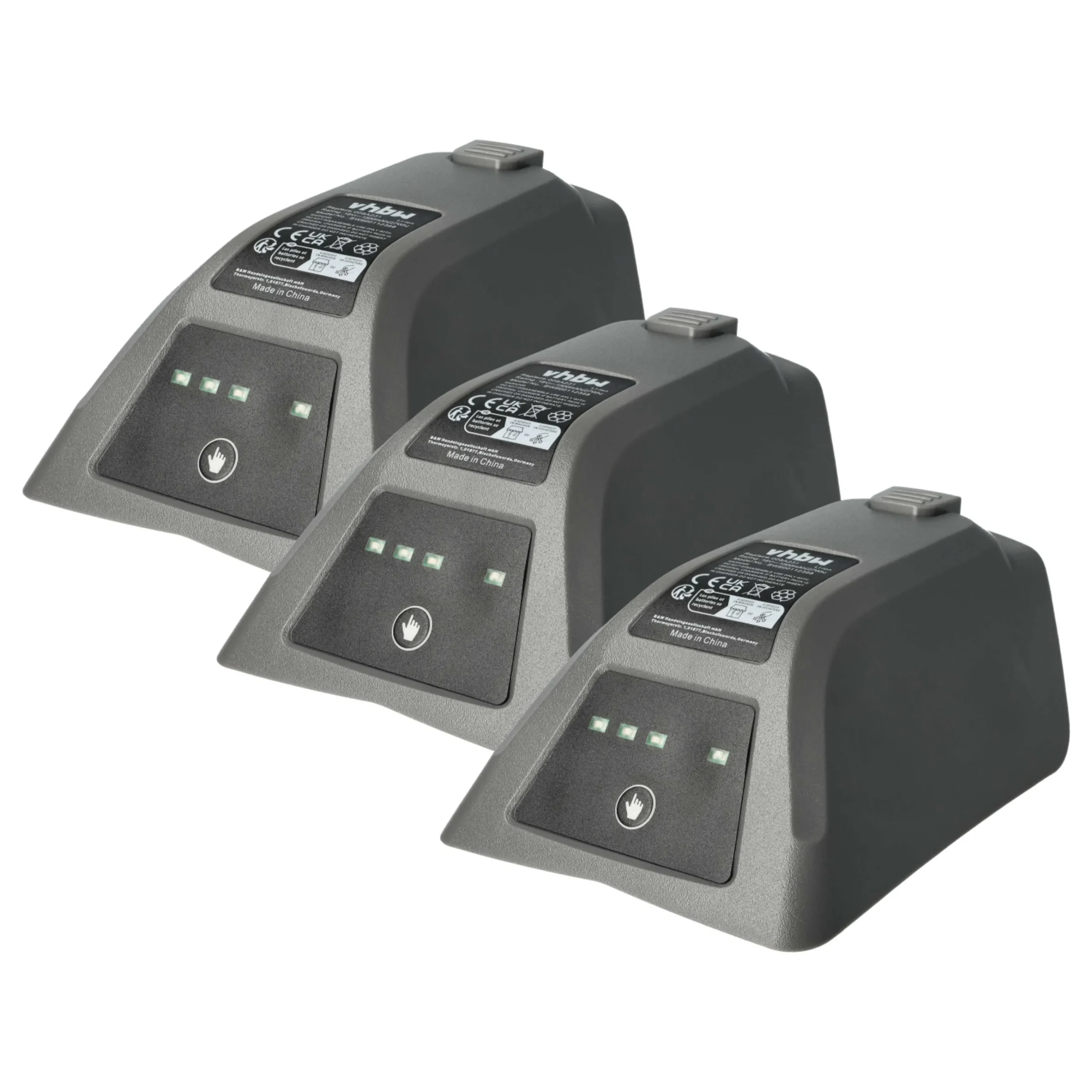 Batterie (3 pcs.) remplace Gardena 008A231 outil électrique Gardena - 1500mAh 18V Li-ion