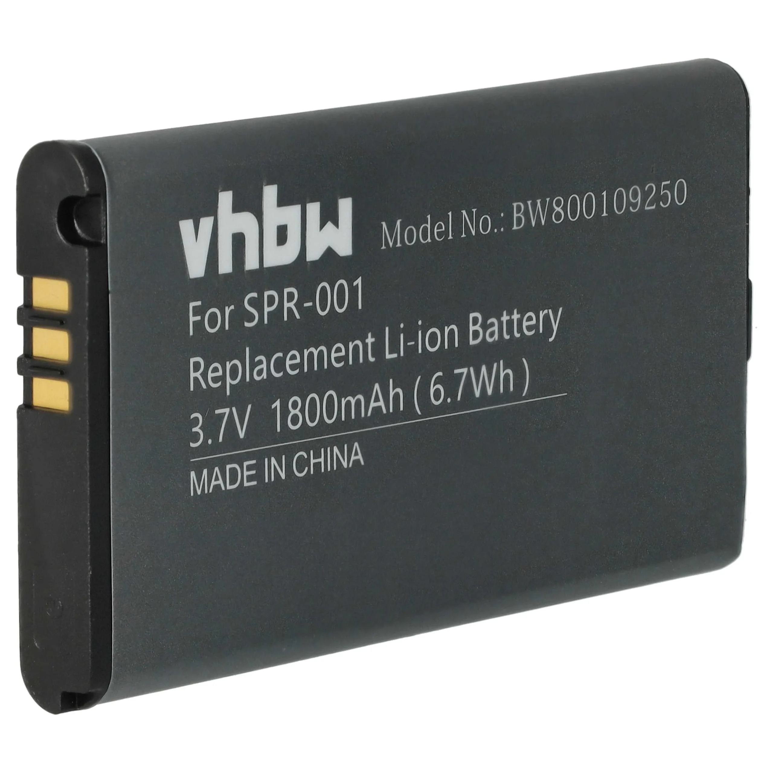 Batterie remplace Nintendo SPR-001, SPR-003, SPR-A-BPAA-CO console de jeux - 1800mAh 3,7V Li-ion