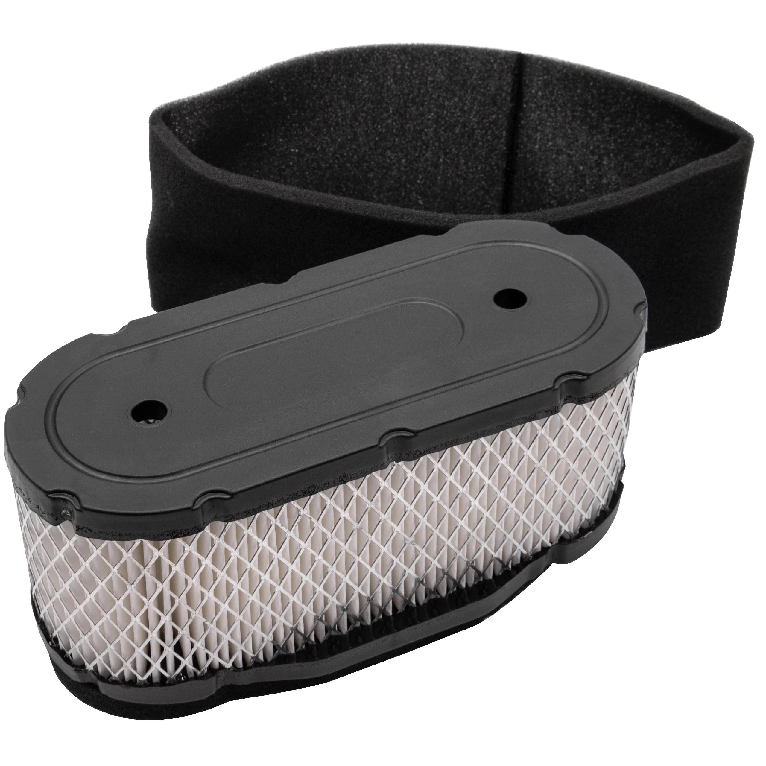 2x Filtres pour tondeuse remplace Husqvarna 535 4142-14 (1x filtre à air, 1x préfiltre)