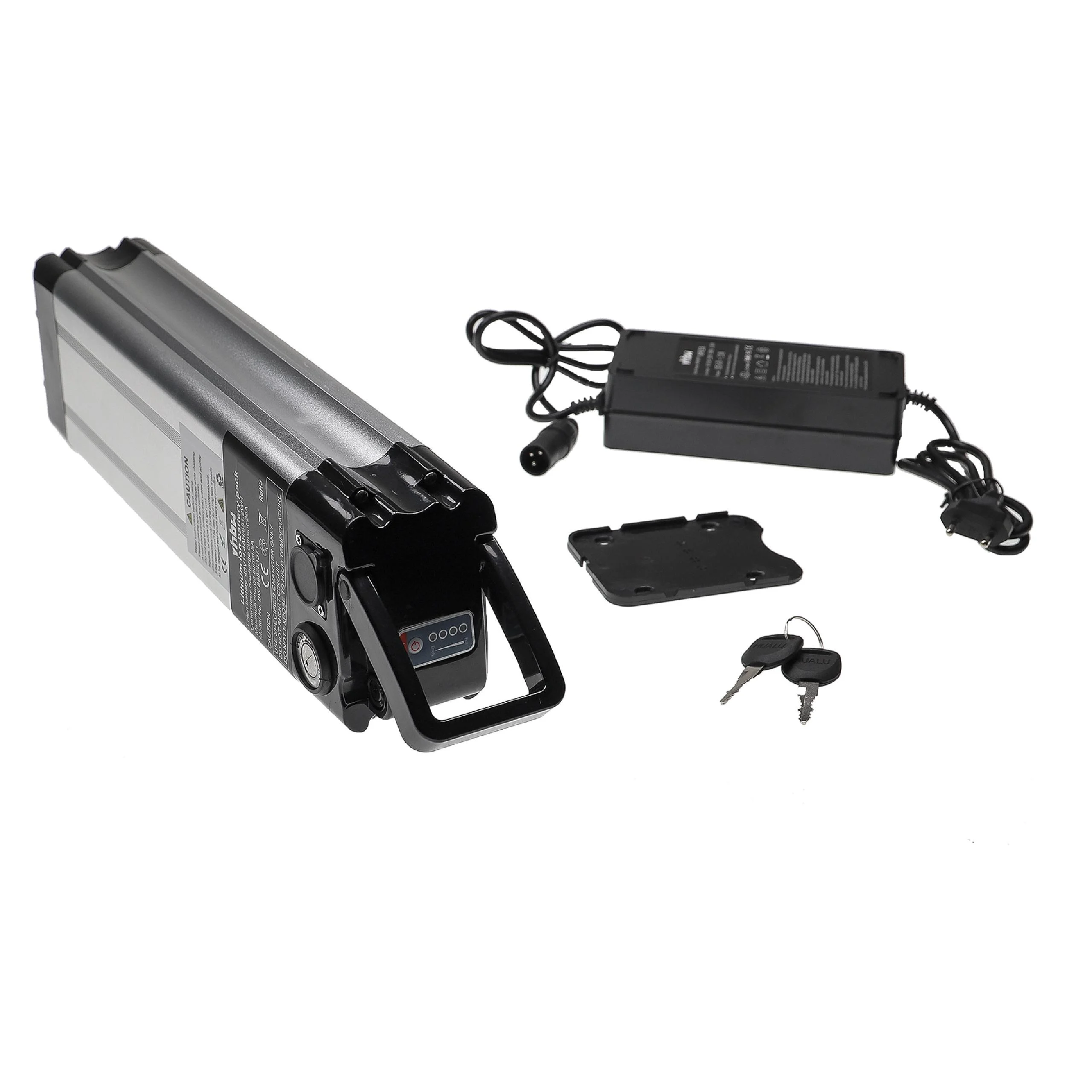 Batterie tige de selle pour vélo électrique- 14,4Ah 48V Li-ion, incl. chargeur