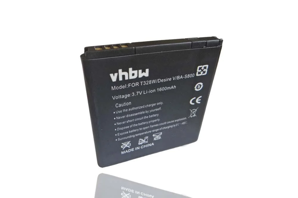 Batterie remplace 35H00190-02M, 35H00190-00M, 35H00177-00M téléphone portable Zopo - 1600mAh 3,7V Li-ion