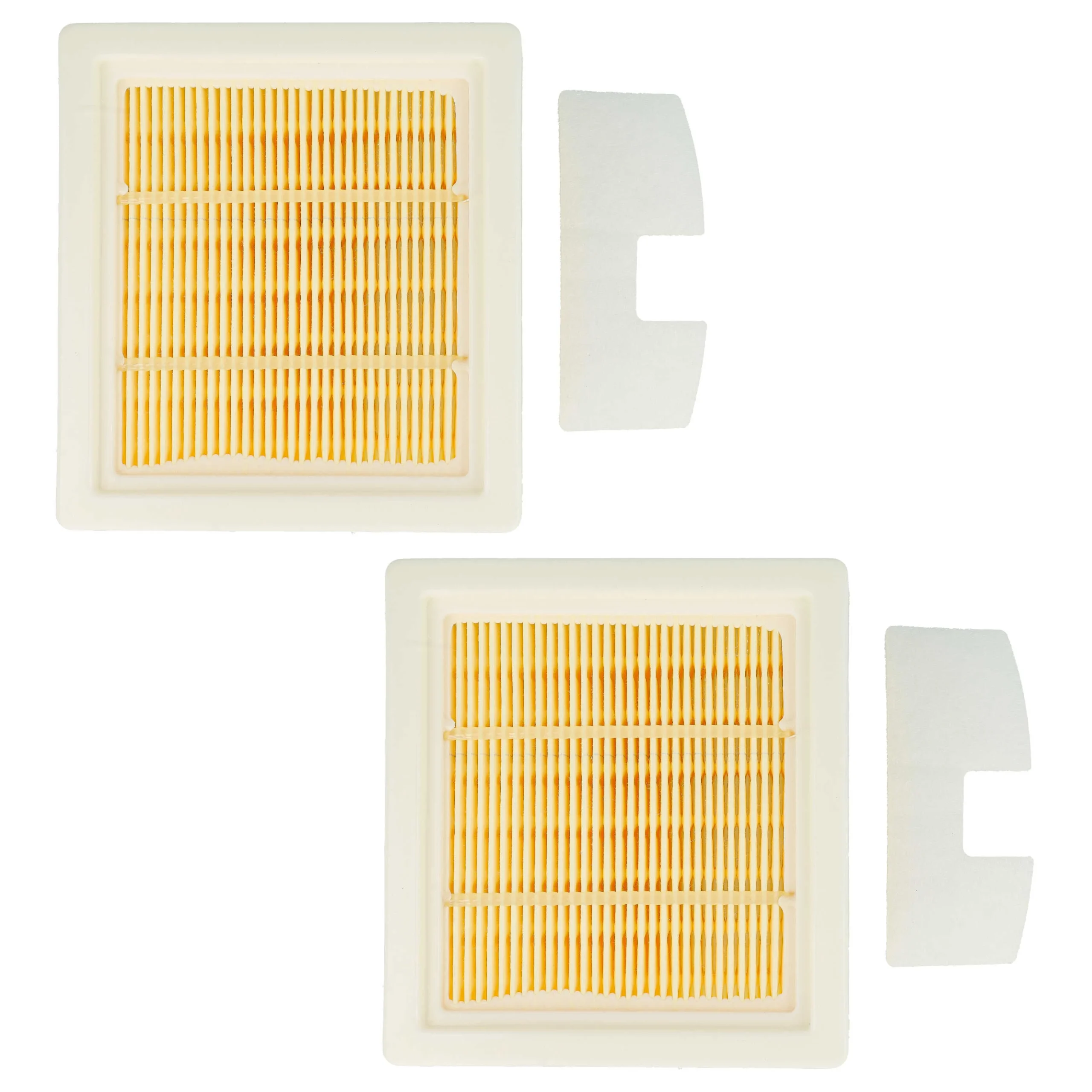 2x Filtres remplace Cleancraft 7010250 pour aspirateur de cheminée Fox - Accessoires pour aspirateur