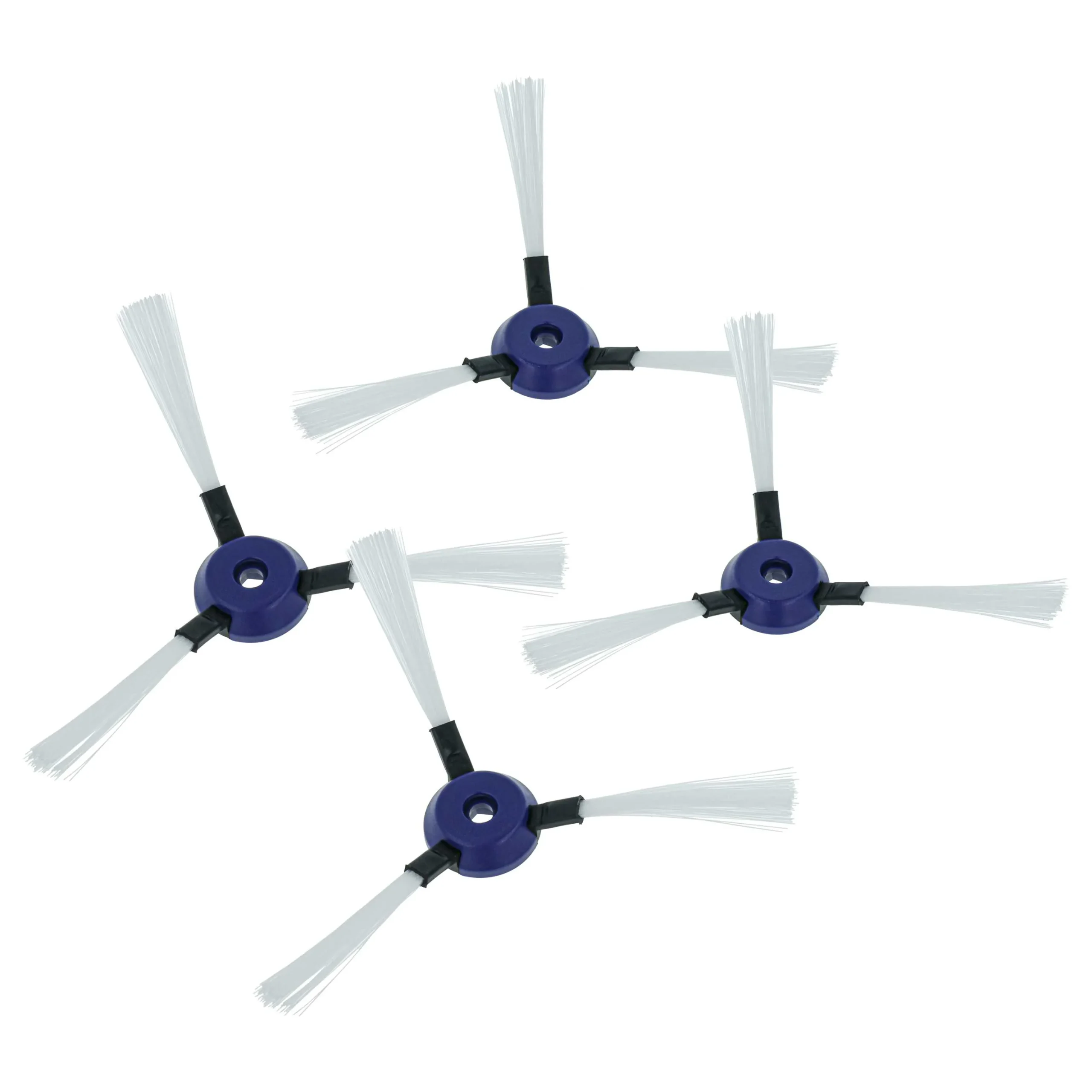 4x Brosses latérales à 3 bras pour Rowenta Smart Force - Accessoires pour aspirateur