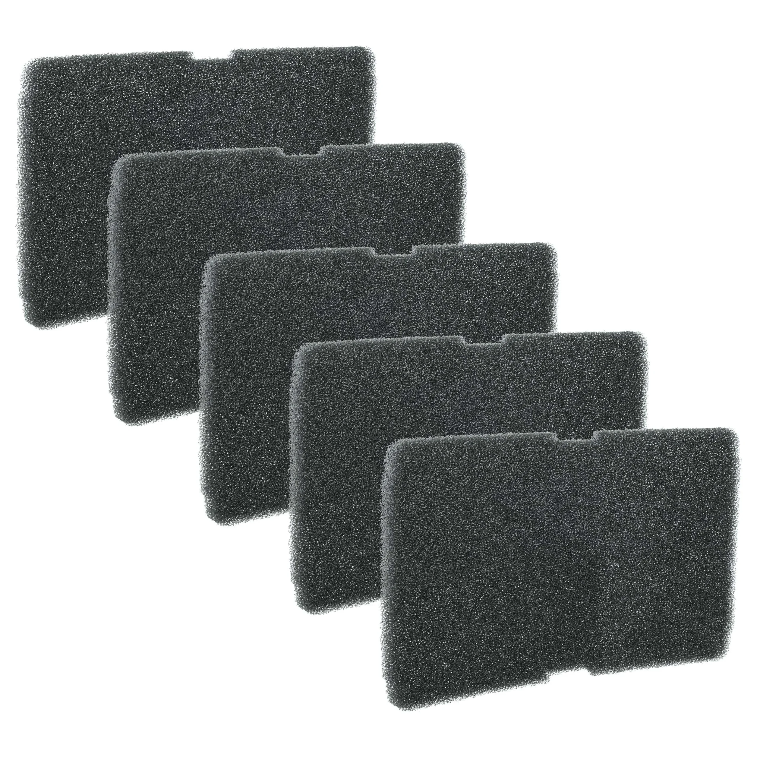 Set de filtres (5x filtre éponge) remplace Blomberg 2964840200, 782372152 - Accessoires appareils ménagers