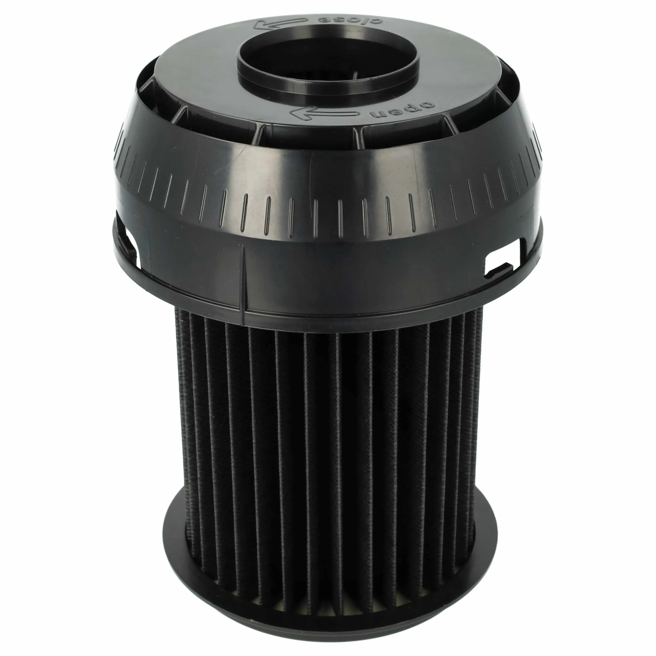 Filtre remplace Bosch 2609256d46, 00649841 pour aspirateur Bosch - filtre à lamelles, noir