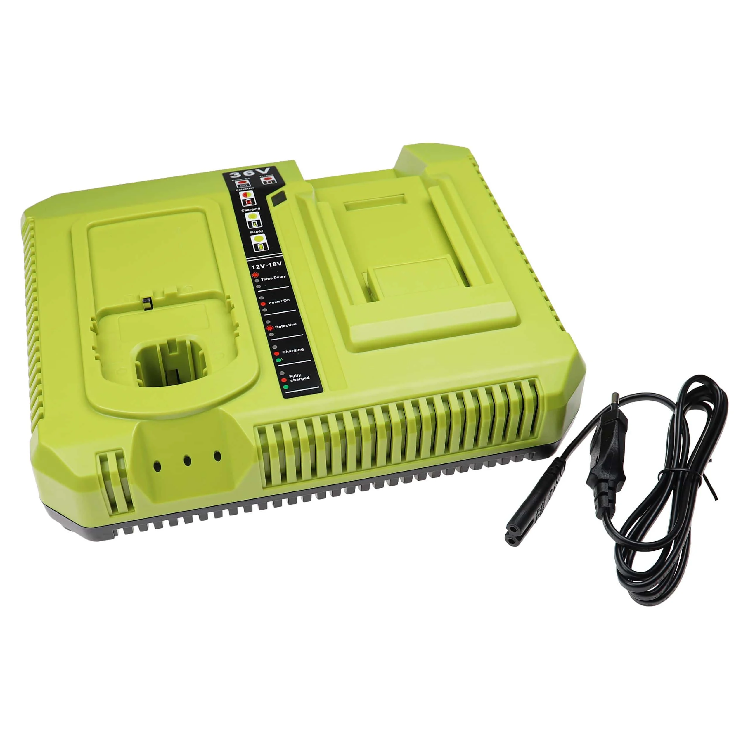 Chargeur double pour batterie d'outil électrique / tondeuse Ryobi BIW180 - Ni-Cd, NiMH, Li-ion, 1,8A
