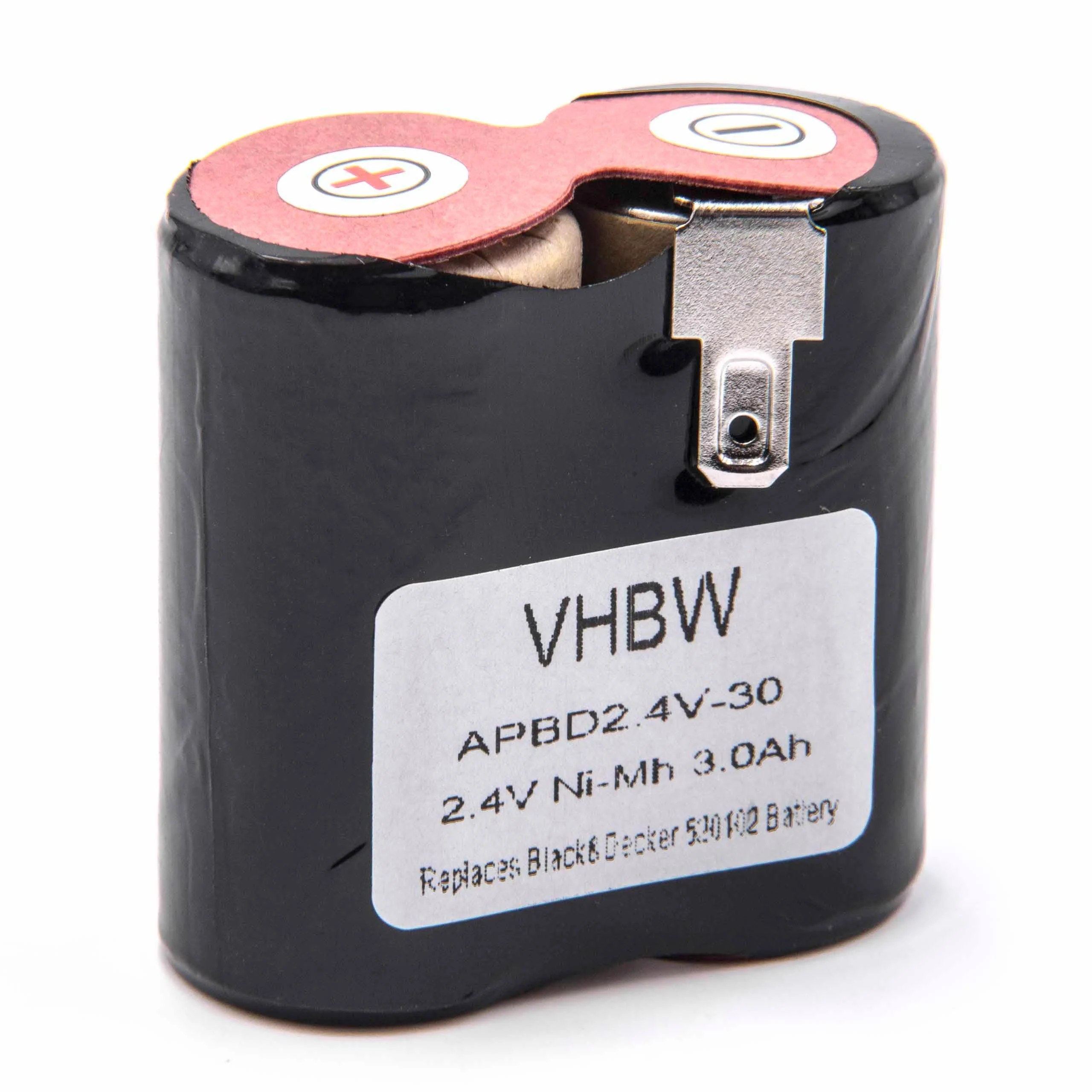 Batterie remplace Black & Decker 520102 pour robot aspirateur Black & Decker - 3000mAh 2,4V NiMH