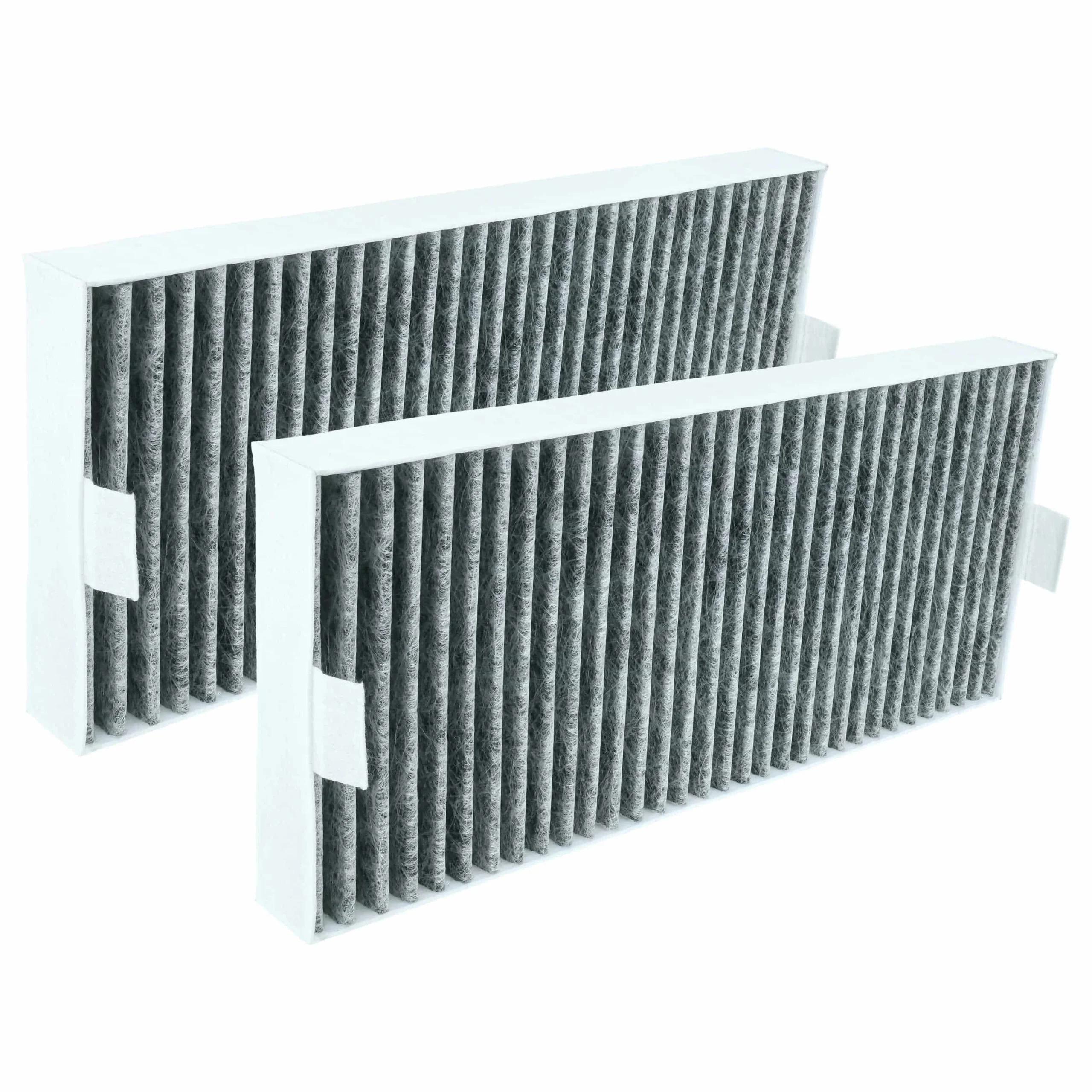 2x Filtres à charbon actif remplace Miele DKF 35-S, 12187430 pour hotte Miele