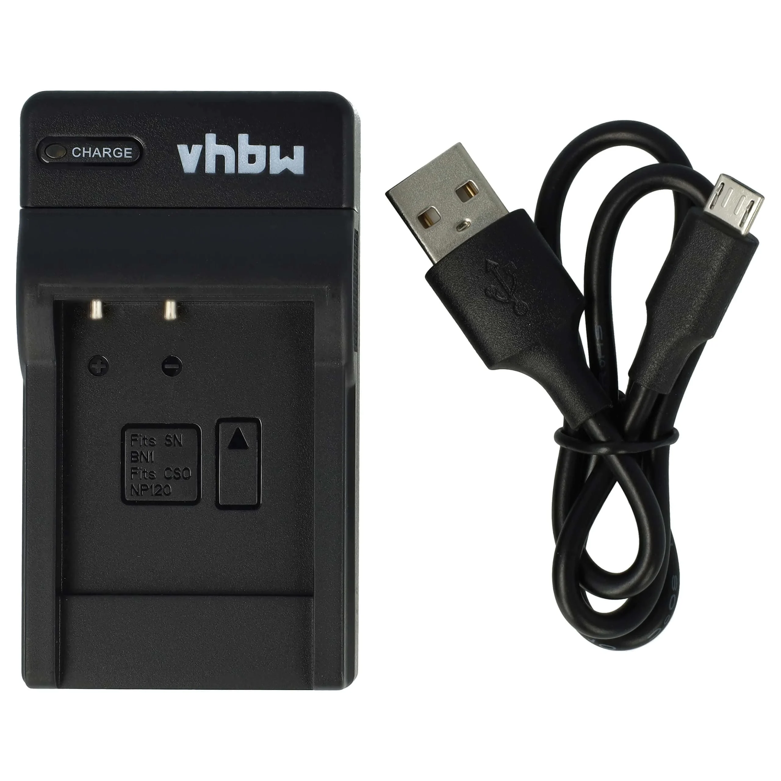 Chargeur USB-C + câble USB-C pour appareil photo Casio, Sony Cybershot - 0,5 A