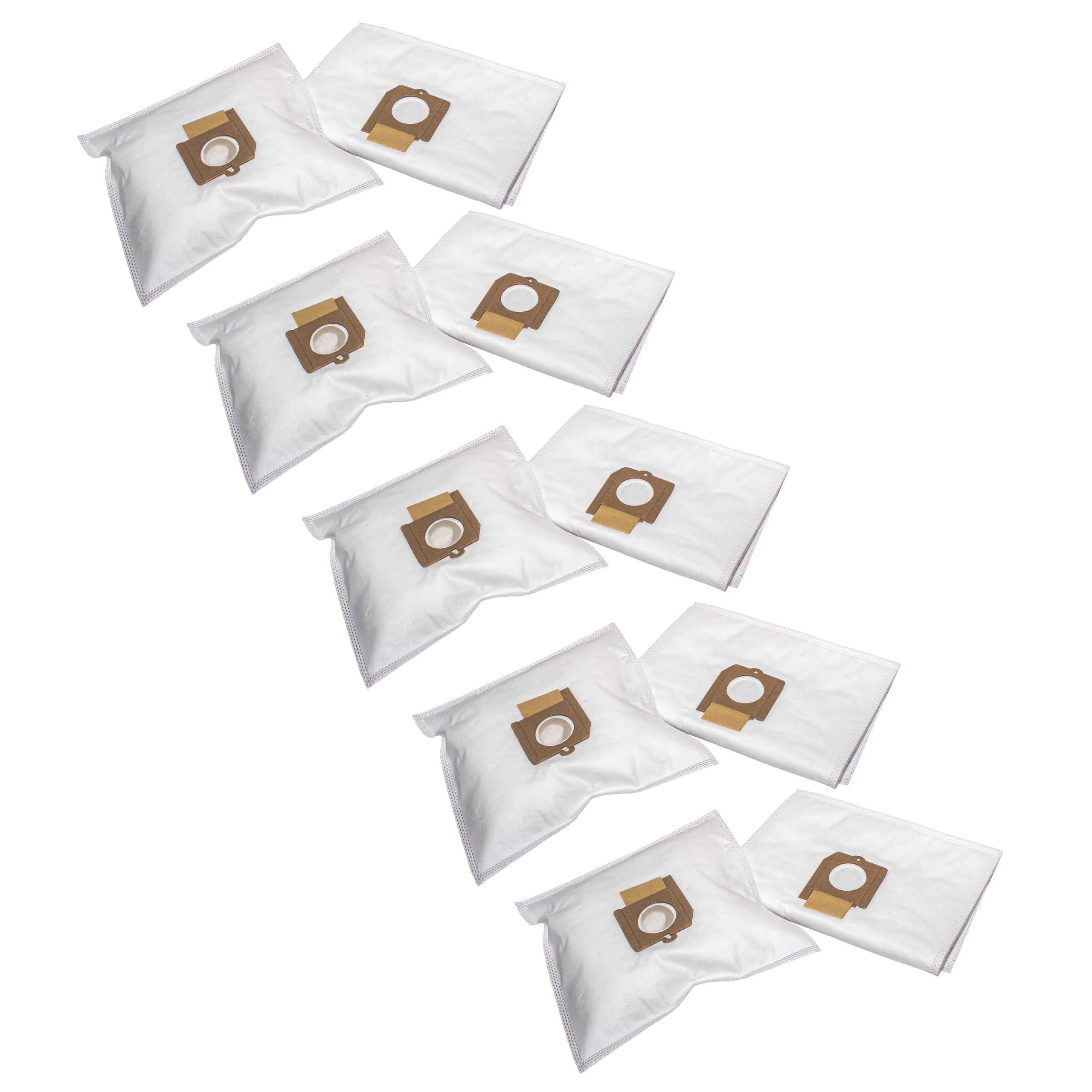 50x Sac remplace Menalux 3172 pour aspirateur Miele - microfibre non tissée