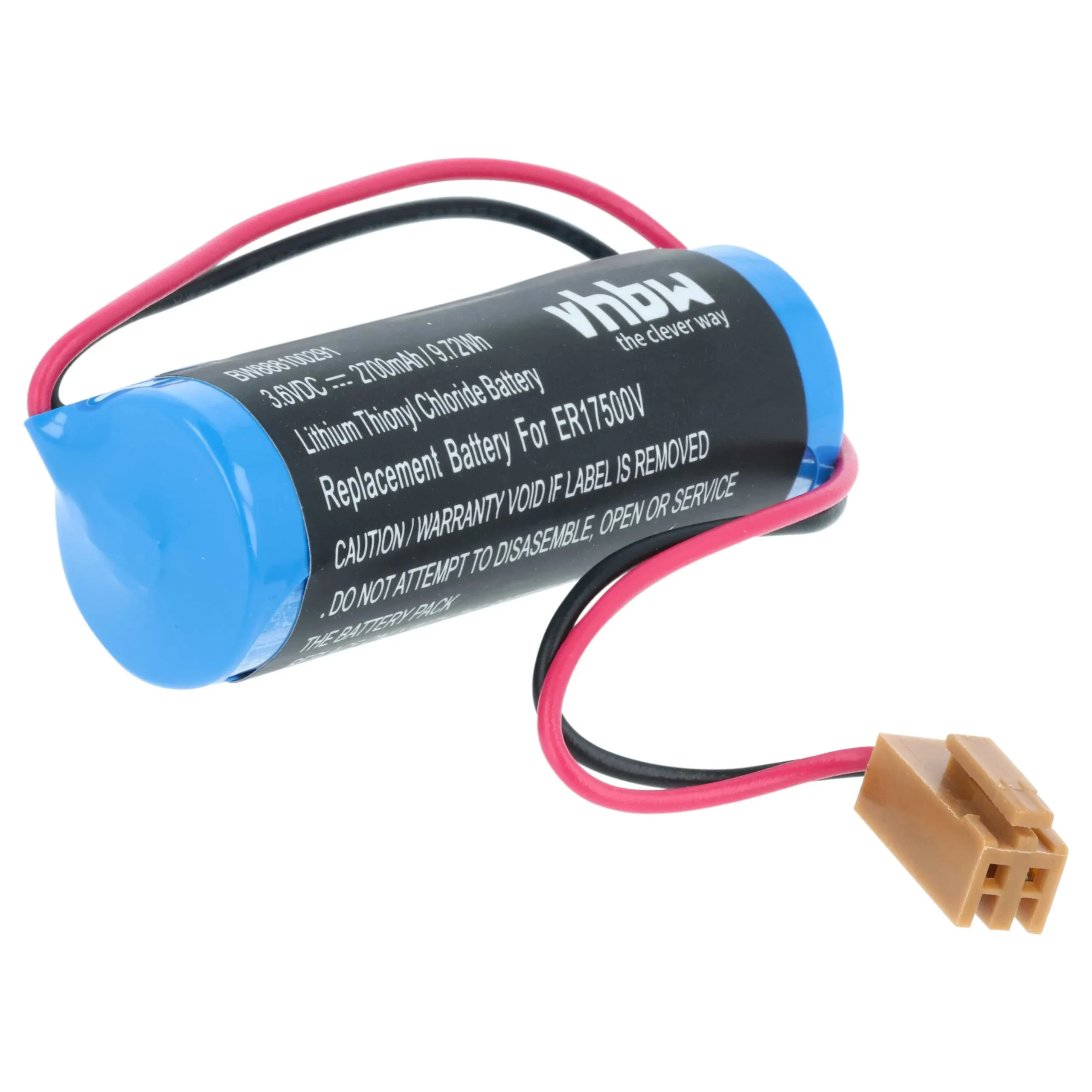 Pile remplace Maxell ER17/33 pour PLC Programmable Logic Controller Omron - 2700mAh 3,6V Li-MnO2