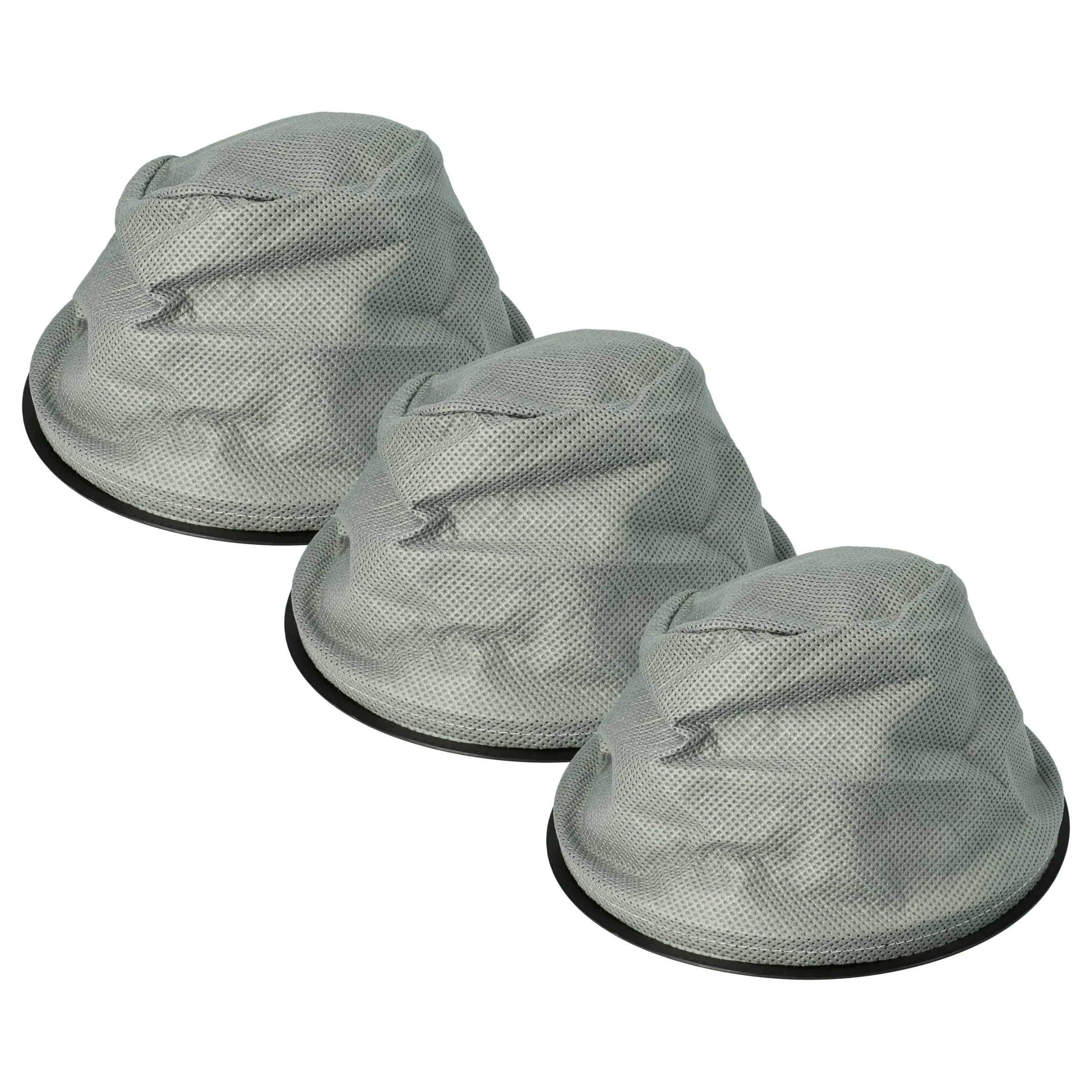3x Filtre remplace 5900779934764 pour aspirateur de cheminée - filtre textile