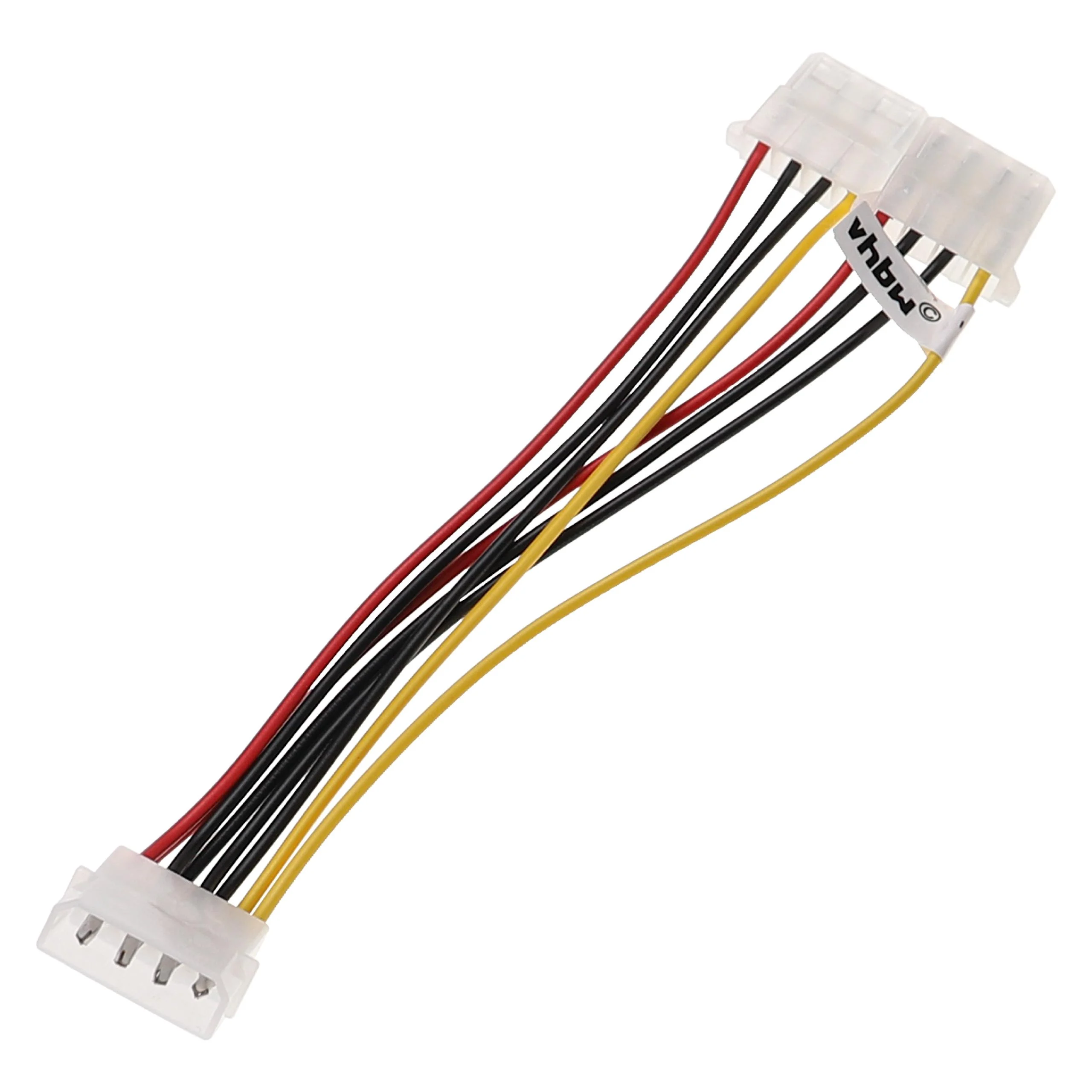 5x Câble d'alimentation vers 2x ports Molex pour disque dur - Câble IDE en Y, 18 cm