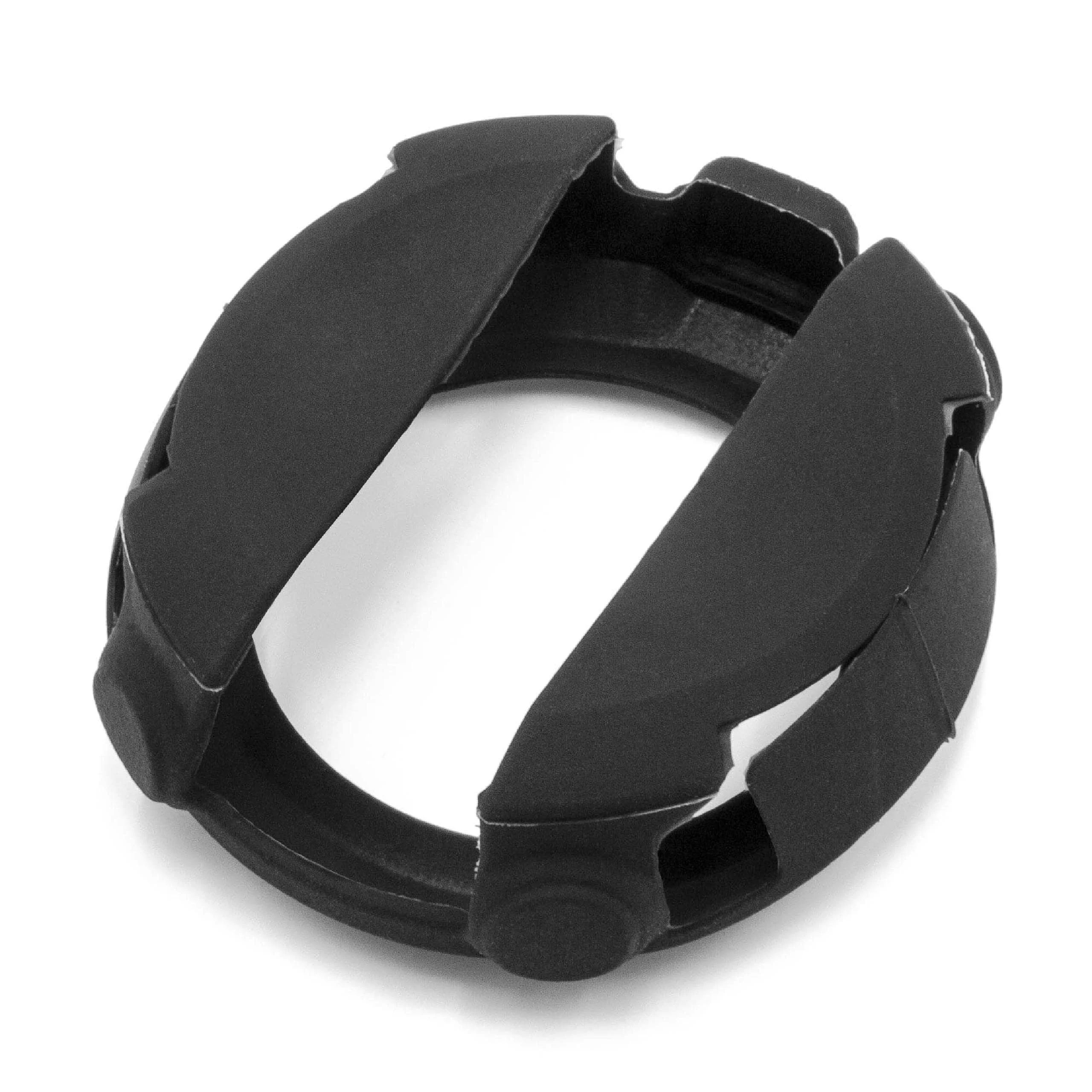 Étui pour montre intelligente, traqueur d'activité Garmin D2 Bravo - Coque noir silicone