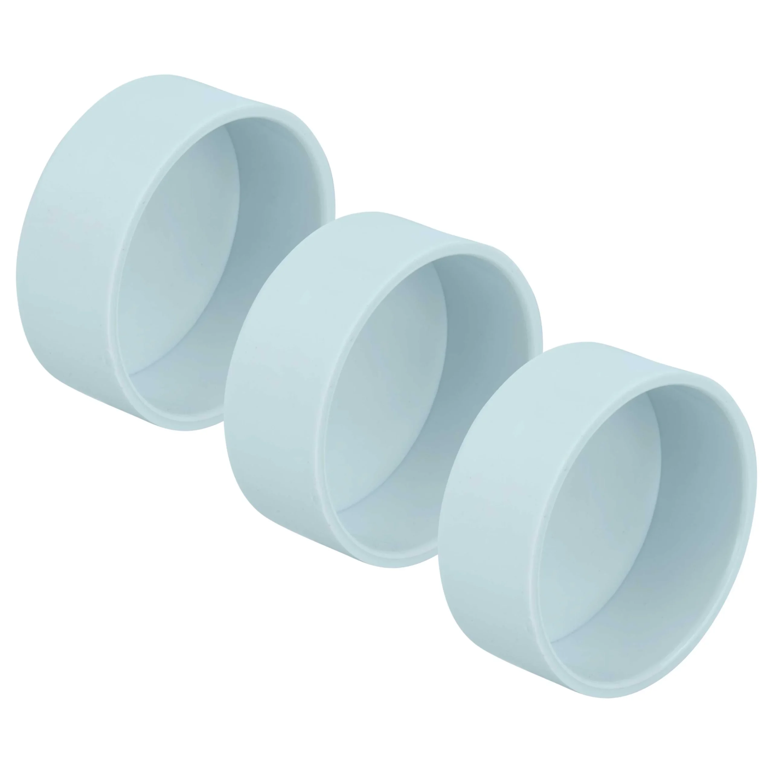 vhbw 3x Bouchon de tuyau pour aspiration centrale, intérieur, 50,8mm de diamètre / pour tuyau rond 2" - Accessoires pour aspirateur