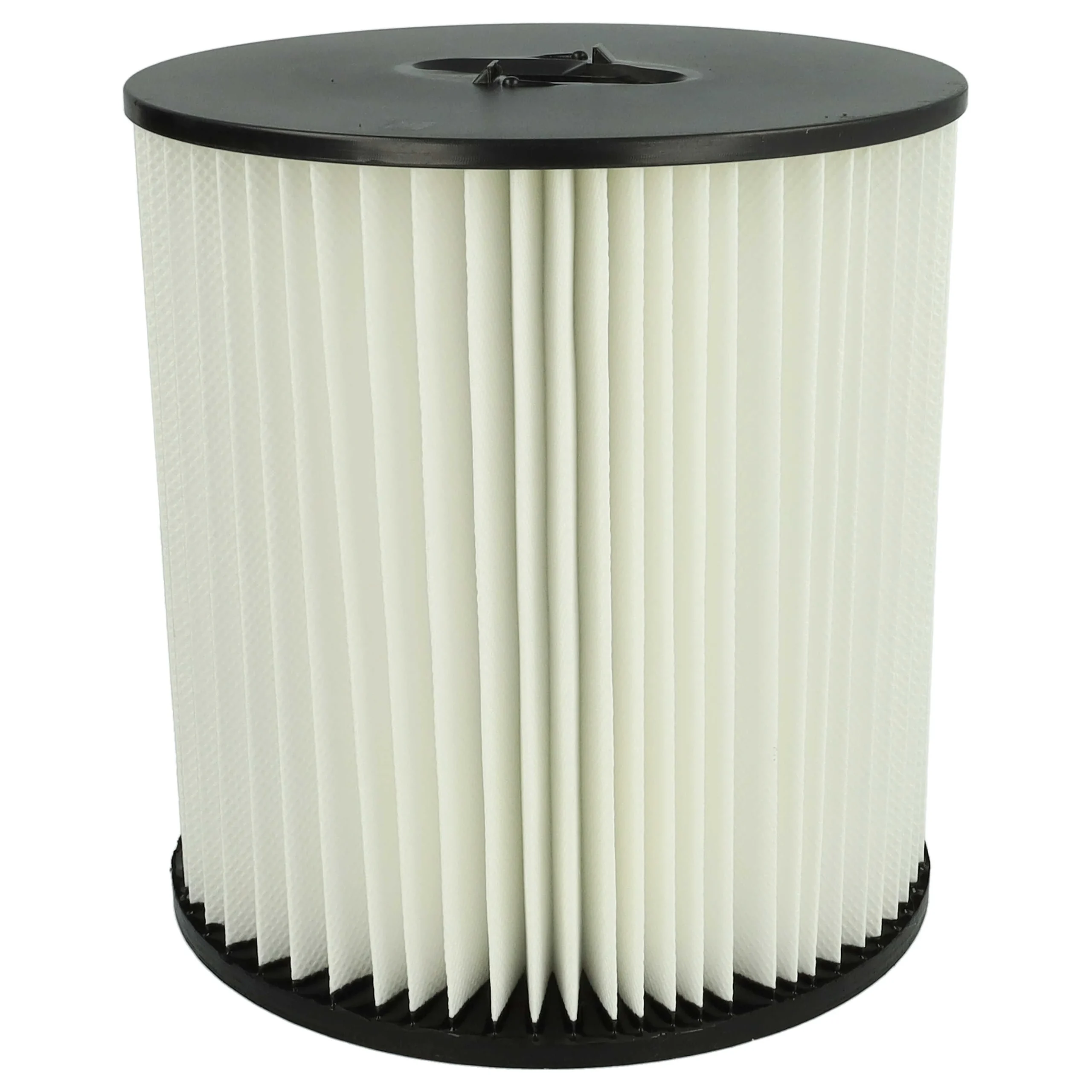Filtre remplace Dirt Devil 8106-01 pour aspirateur Royal - filtre rond, noir / blanc