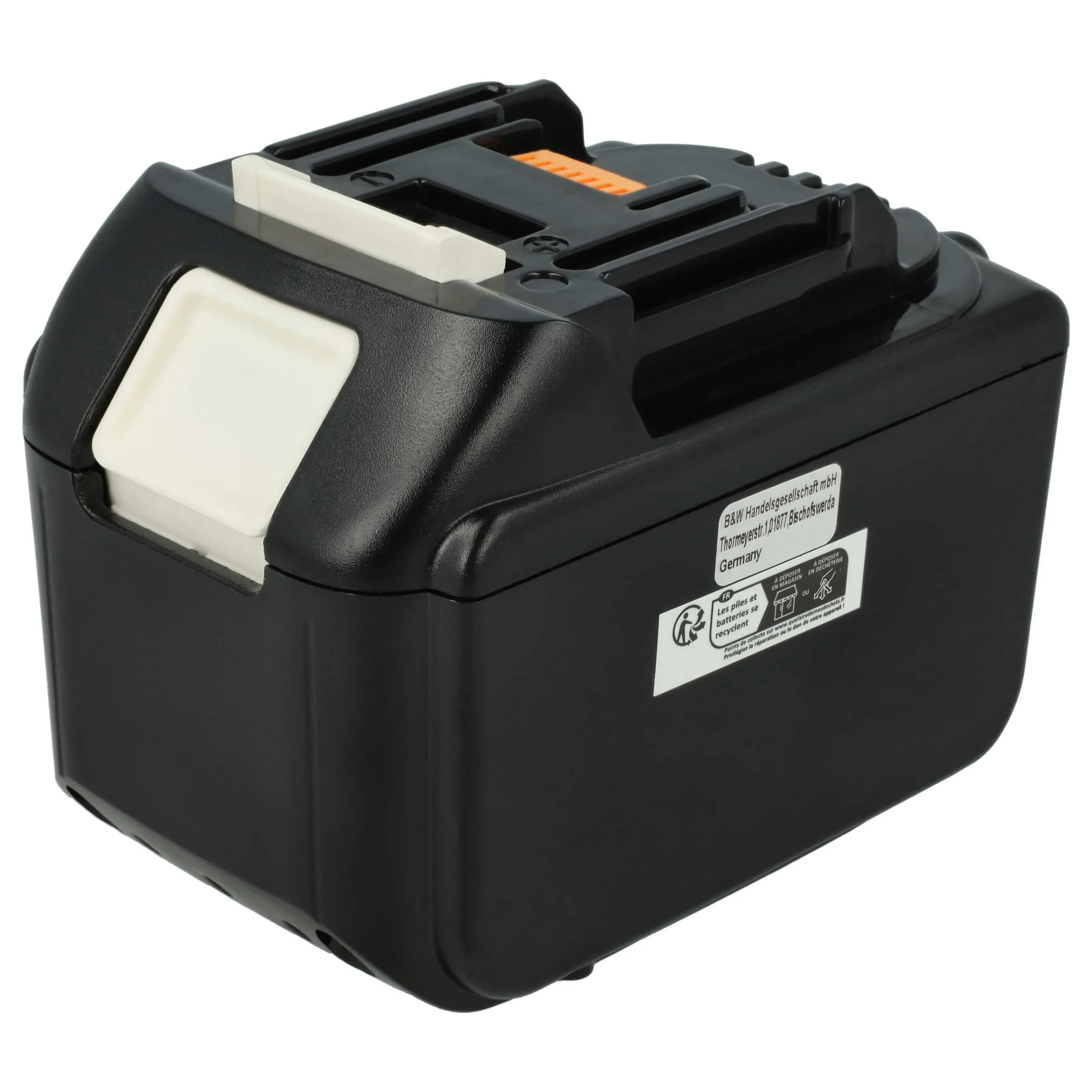 Batterie remplace Makita 194309-1, 194230-4, 194205-3, 194204-5 outil électrique Klauke - 9Ah 18V Li-ion