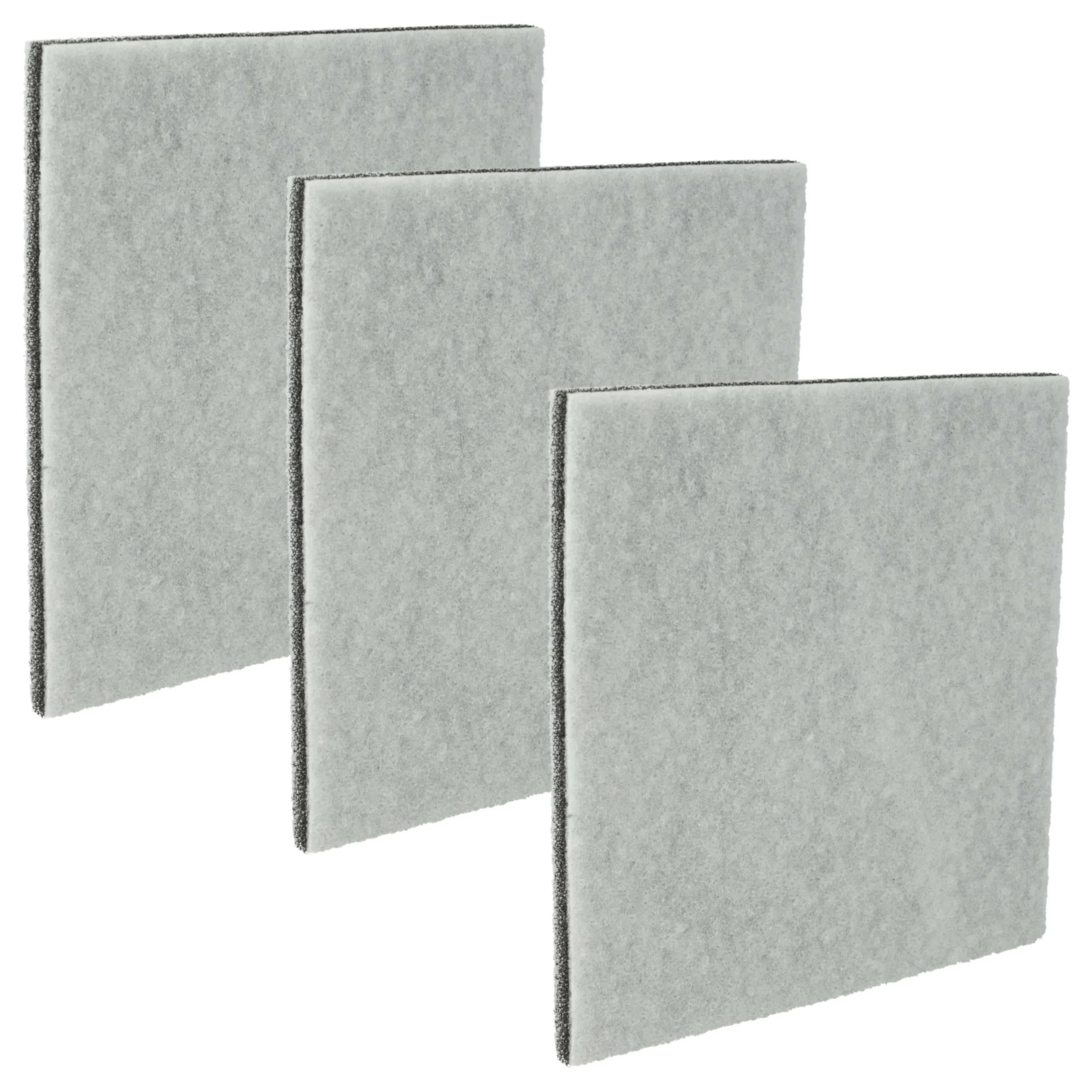 3x Filtre remplace Philips 482248010228, CP9260/01 pour aspirateur - filtre protection moteur, 13 x 13 cm