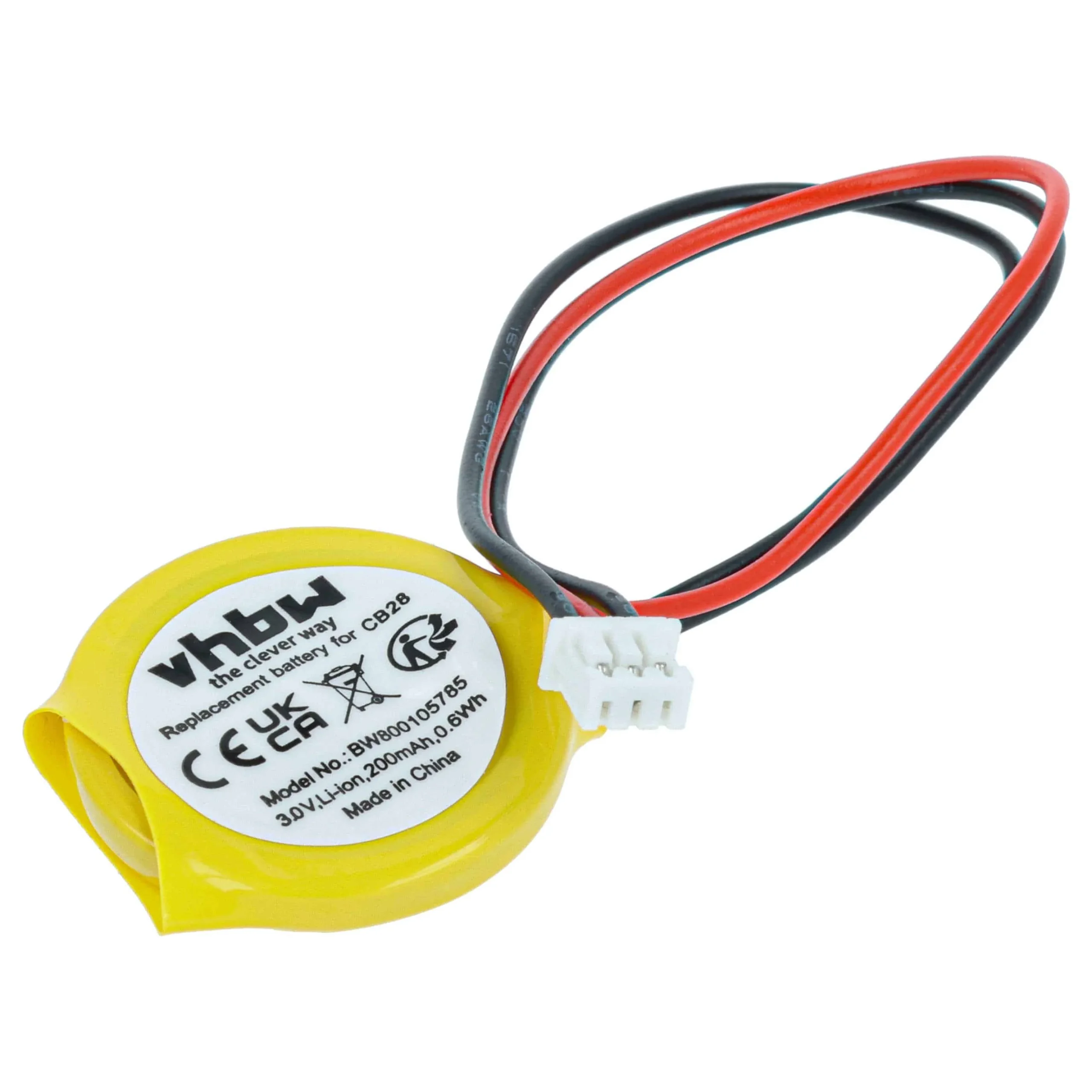 Pile remplace Dell 23.22056.001, CB28 pour BIOS Dell - 200mAh 3V Li-ion