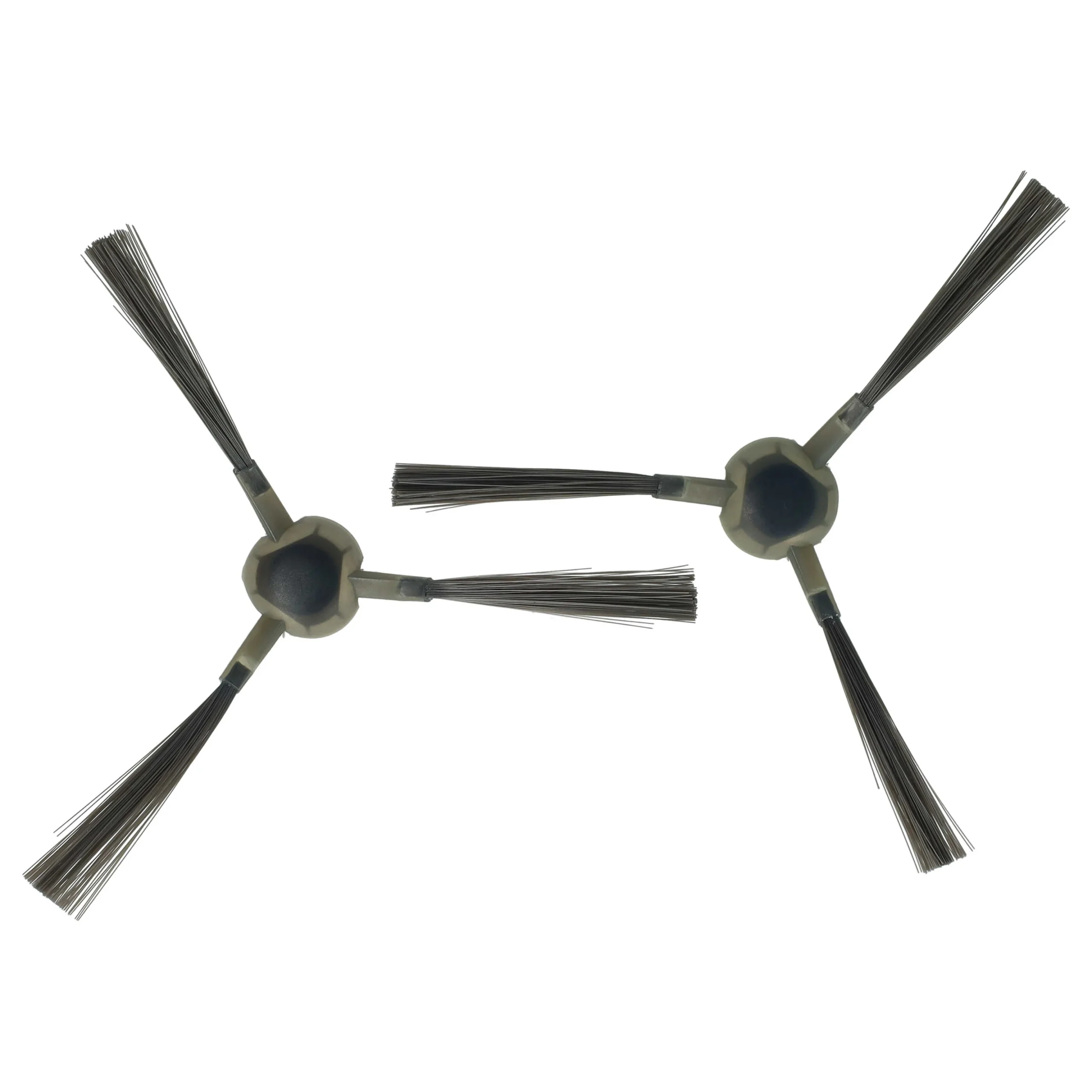 2x Brosses latérales à 3 bras pour iRobot, Ecovacs i7 - Accessoires pour aspirateur