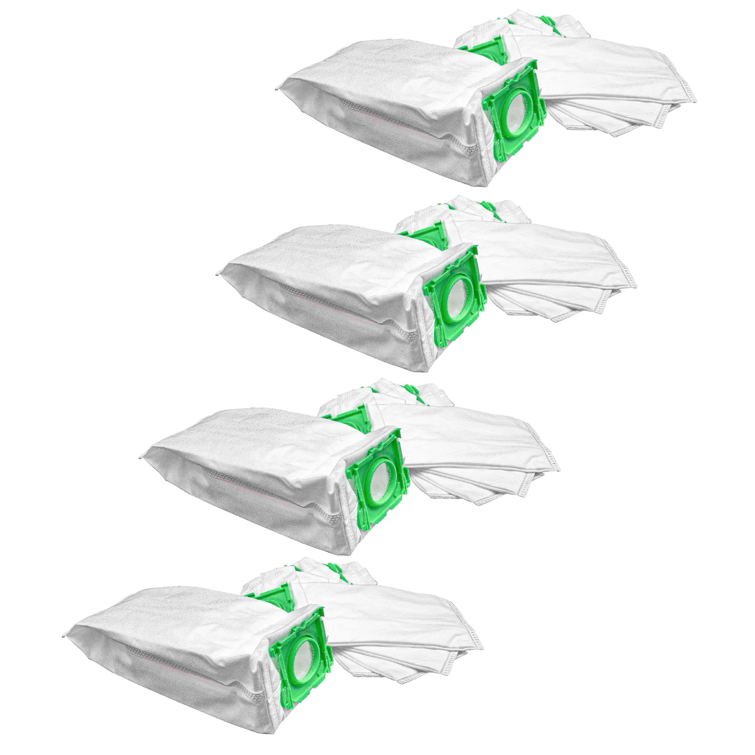 20x Sac remplace Sebo 6629ER, 6629 AM, 6629 pour aspirateur Sebo - microfibre non tissée