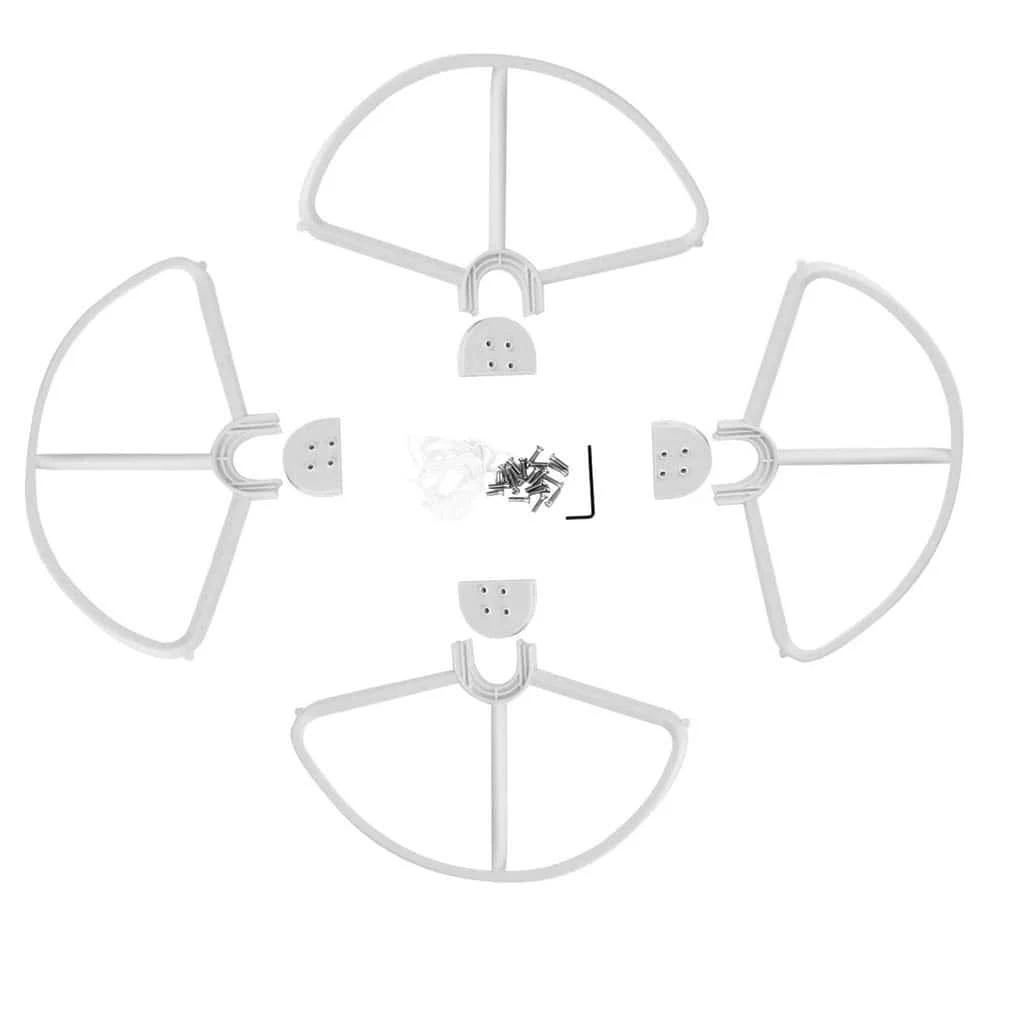 4x Protecteur pour drone DJI Phantom 3 Advanced, 3 Professional, 2 Vision, 2 Vision + plus + Clé Allen - Accessoires outdoor et loisirs