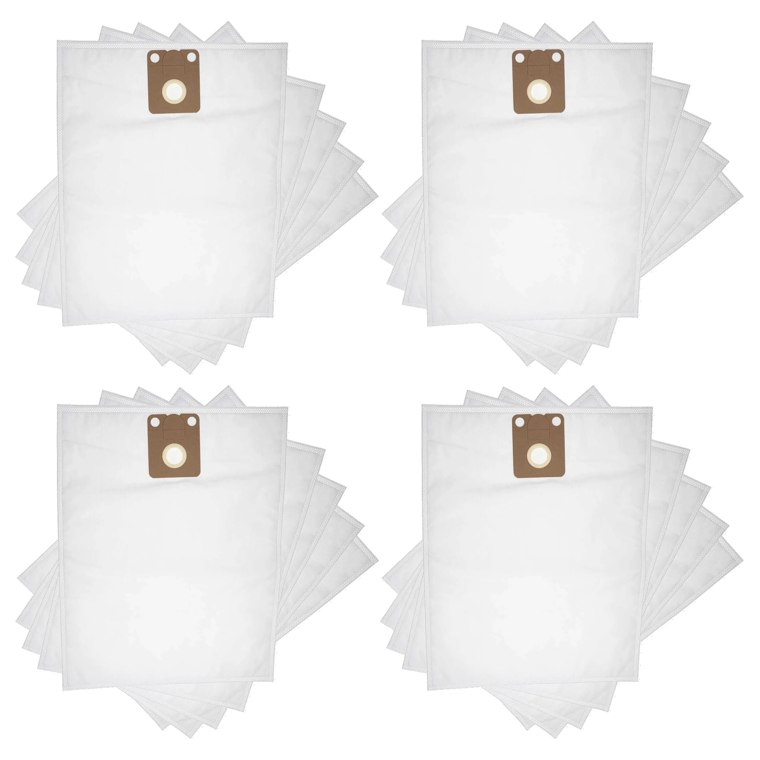 20x Sac remplace Nilfisk 82367810, 82367820, 1408618000 pour aspirateur Nilfisk - microfibre non tissée