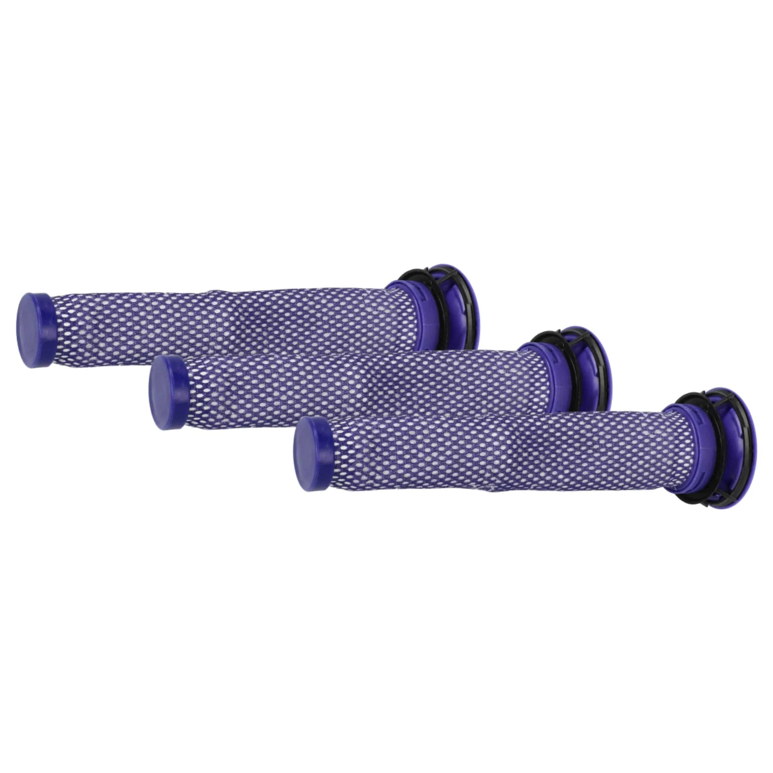 3x Filtre remplace Dyson 96566101, 965661-01 pour aspirateur - filtre pré-moteur