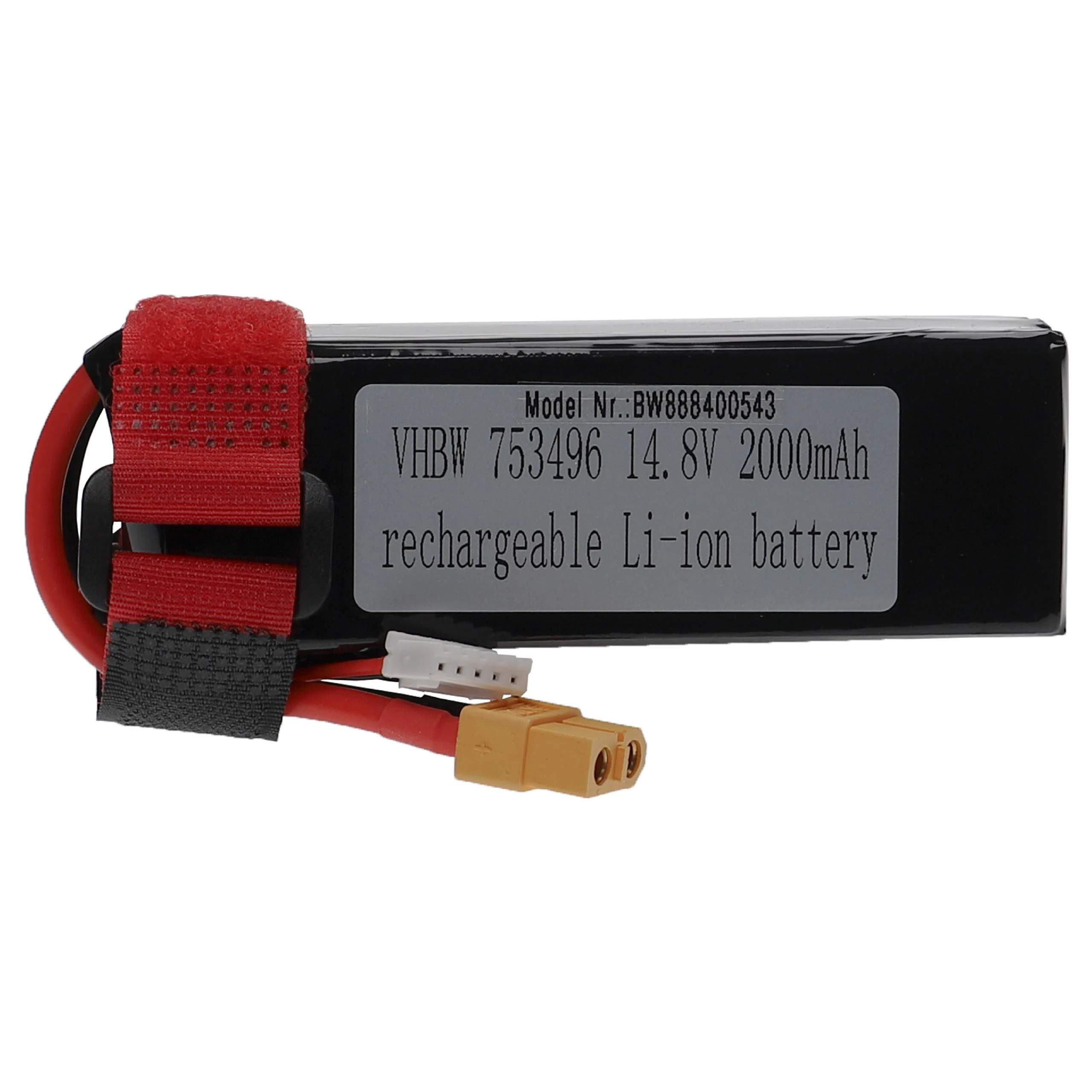 Batterie modèle radio-télécommandé - 2000mAh 14,8V Li-polymère, XT60