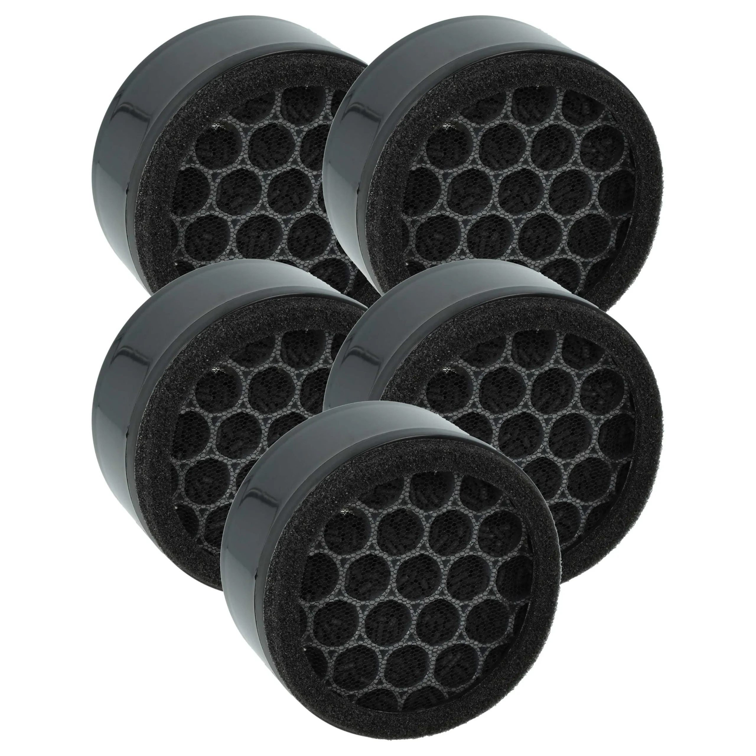 5x Filtre pour purificateur Baren, Acekool B-D01- préfiltre + HEPA + charbon actif