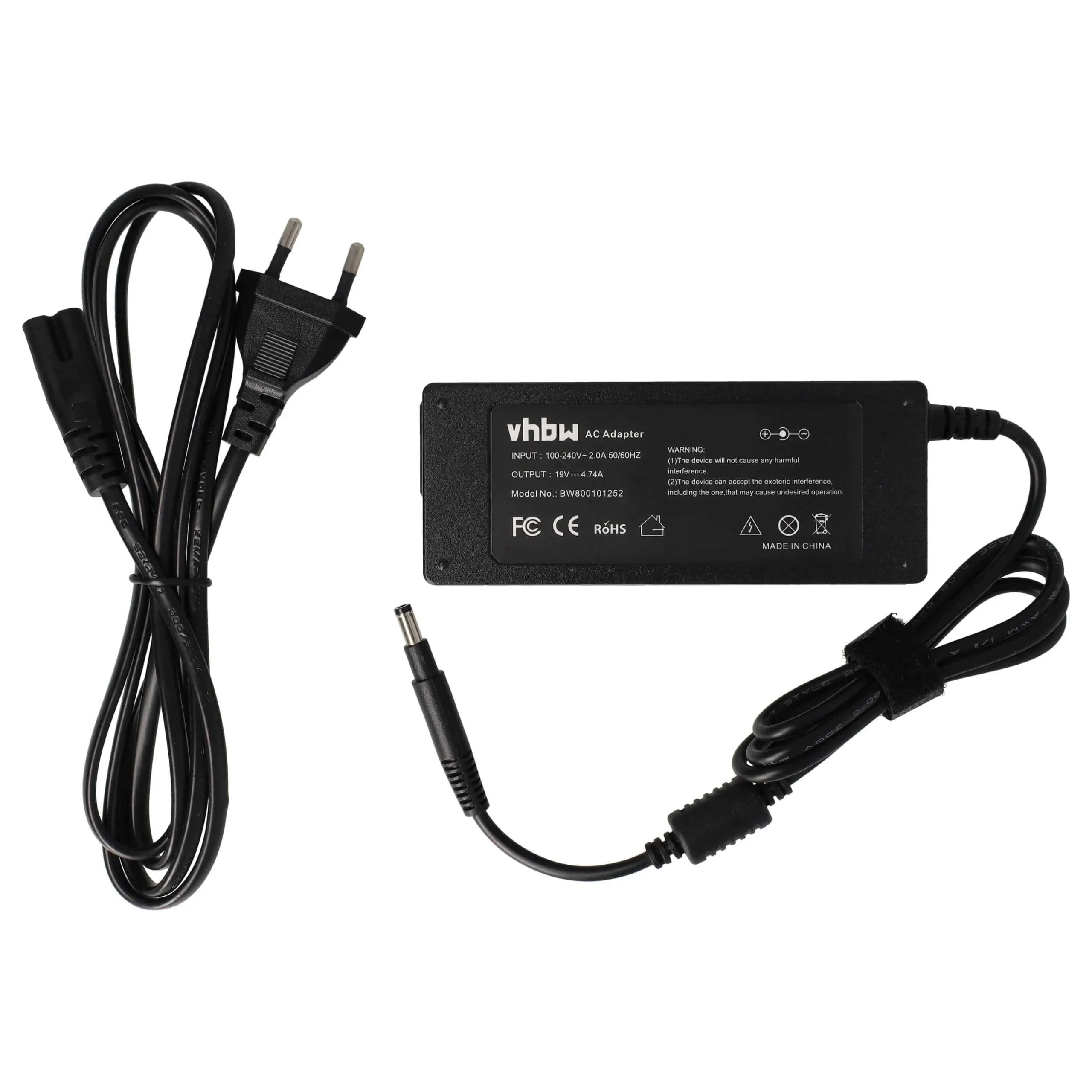 Alimentation remplace HP 239428-001, 239705-001, 239428-002 pour ordinateur portable HP - 200 cm, 90 W
