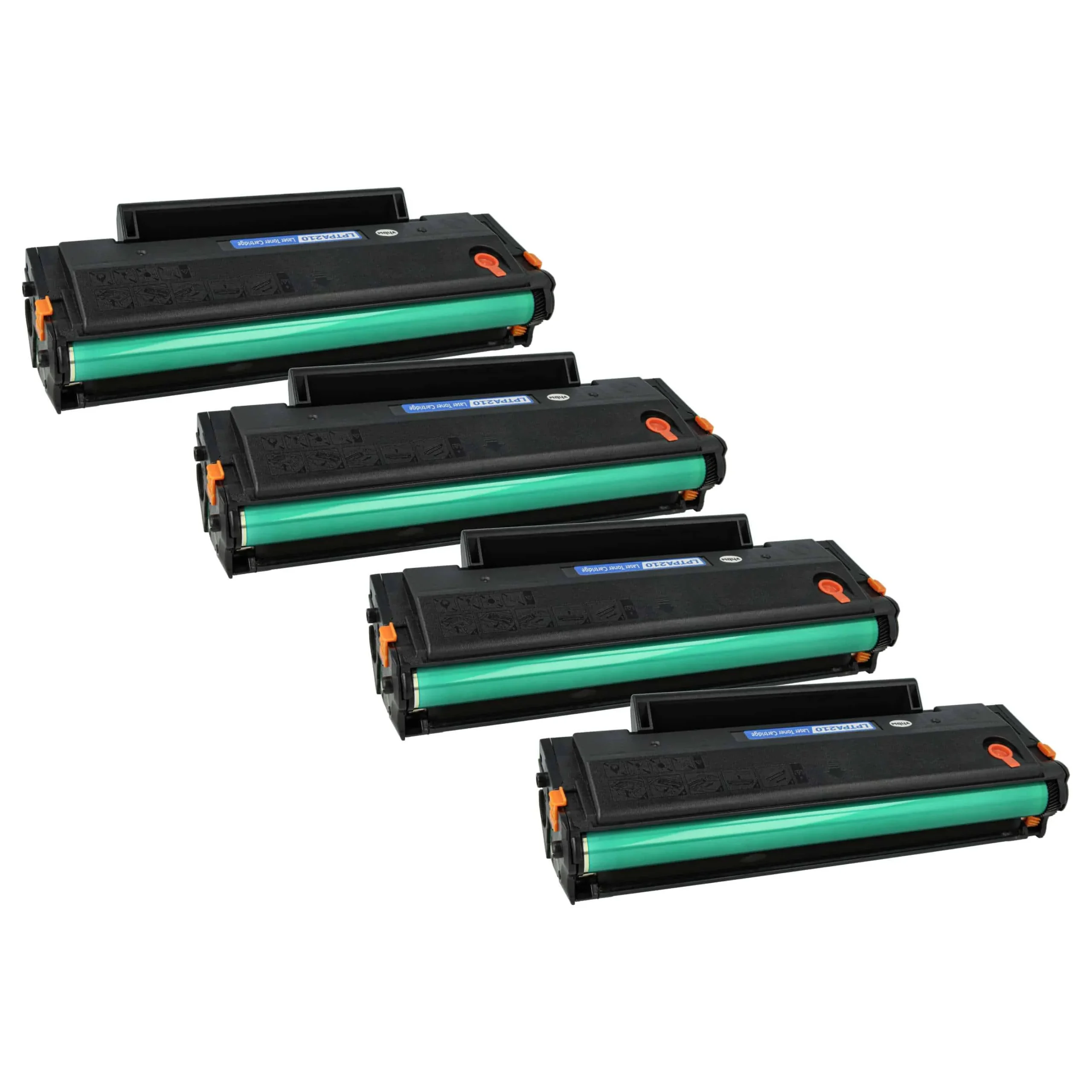 4x Cartouches de toner remplace Pantum PA-210 pour imprimante laser Pantum, noir