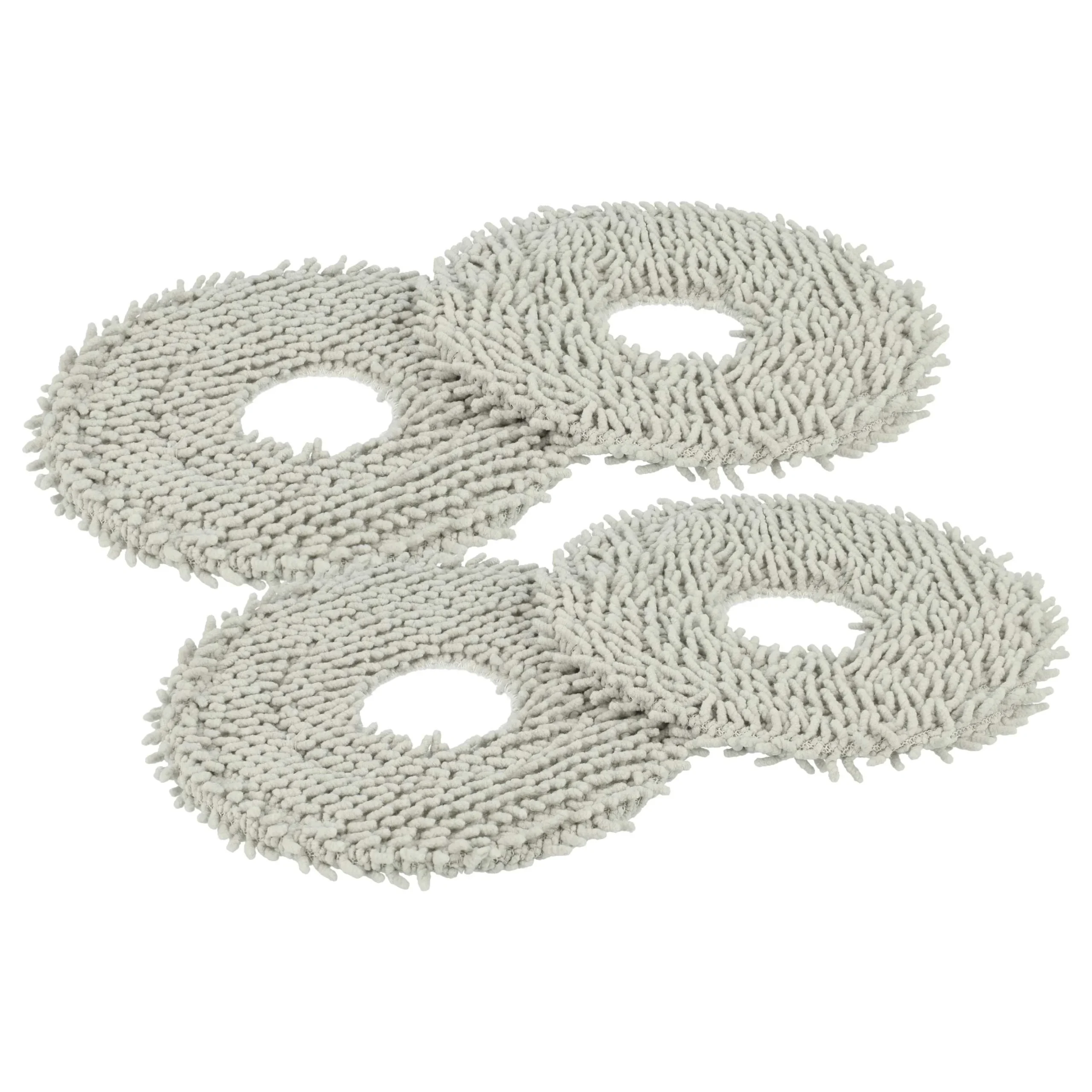 Lot de 4 lingettes remplace Dreame RMP8 pour robots aspirateurs Dreame / Xiaomi / Mova - Accessoires pour aspirateur