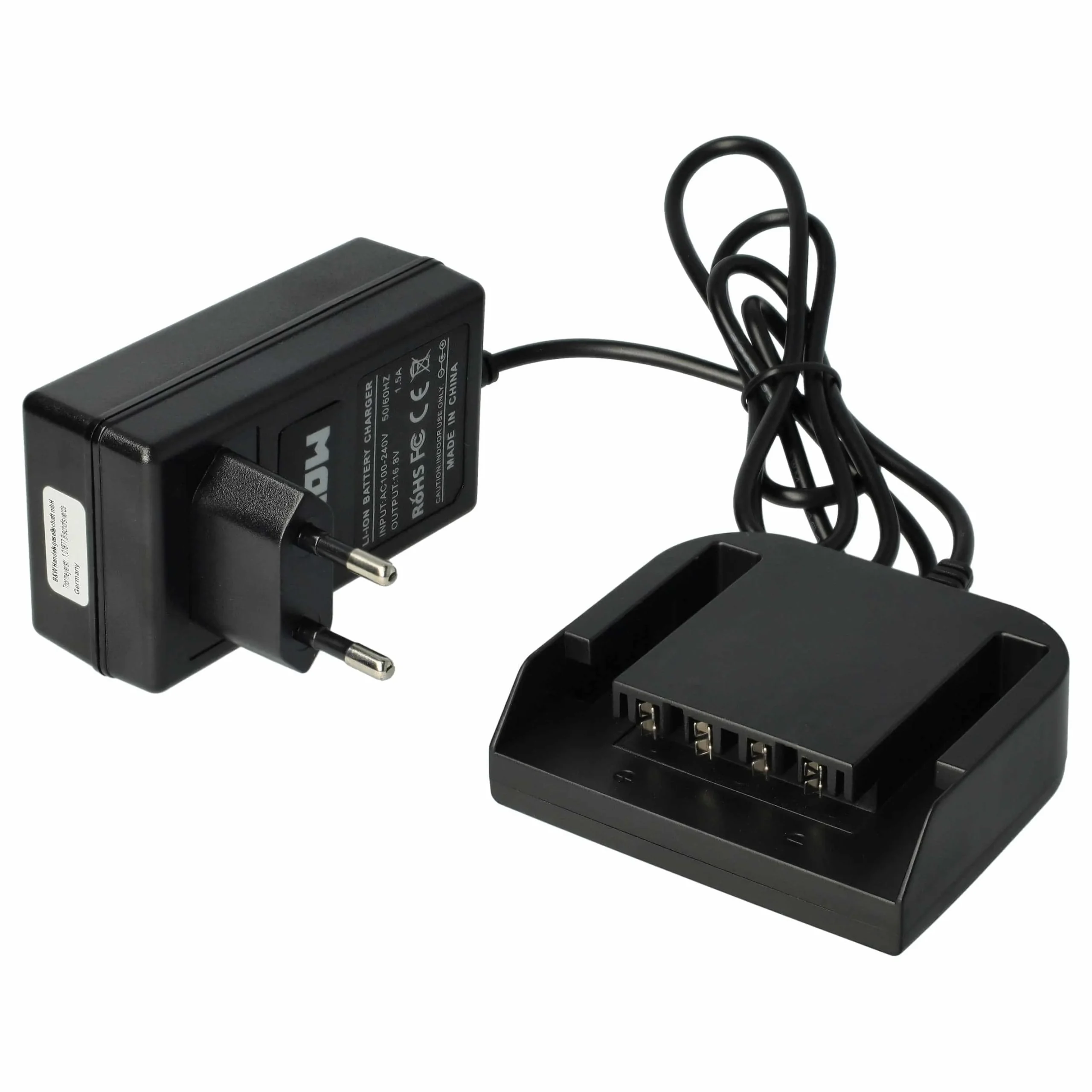 Chargeur pour batterie d'outil électrique Würth, AEG, Milwaukee, Atlas Copco - Li-ion, 1,5A