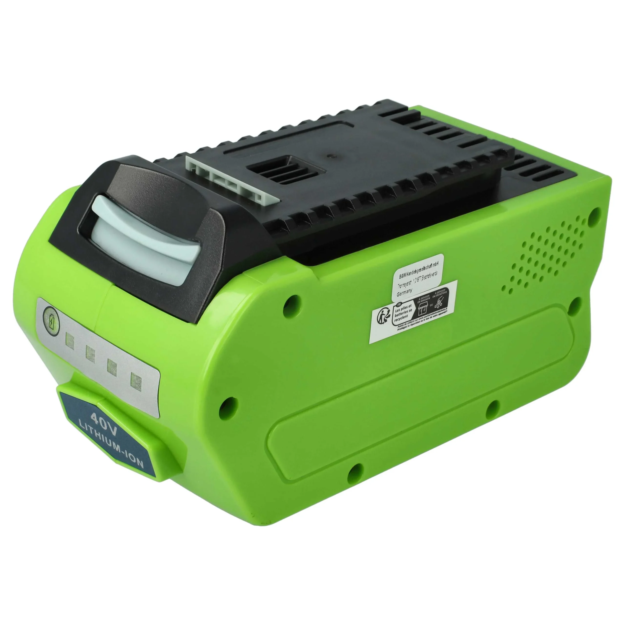 Batterie remplace Cramer 40V220, 40V110 pour outil de jardinage - 5Ah 40V Li-ion