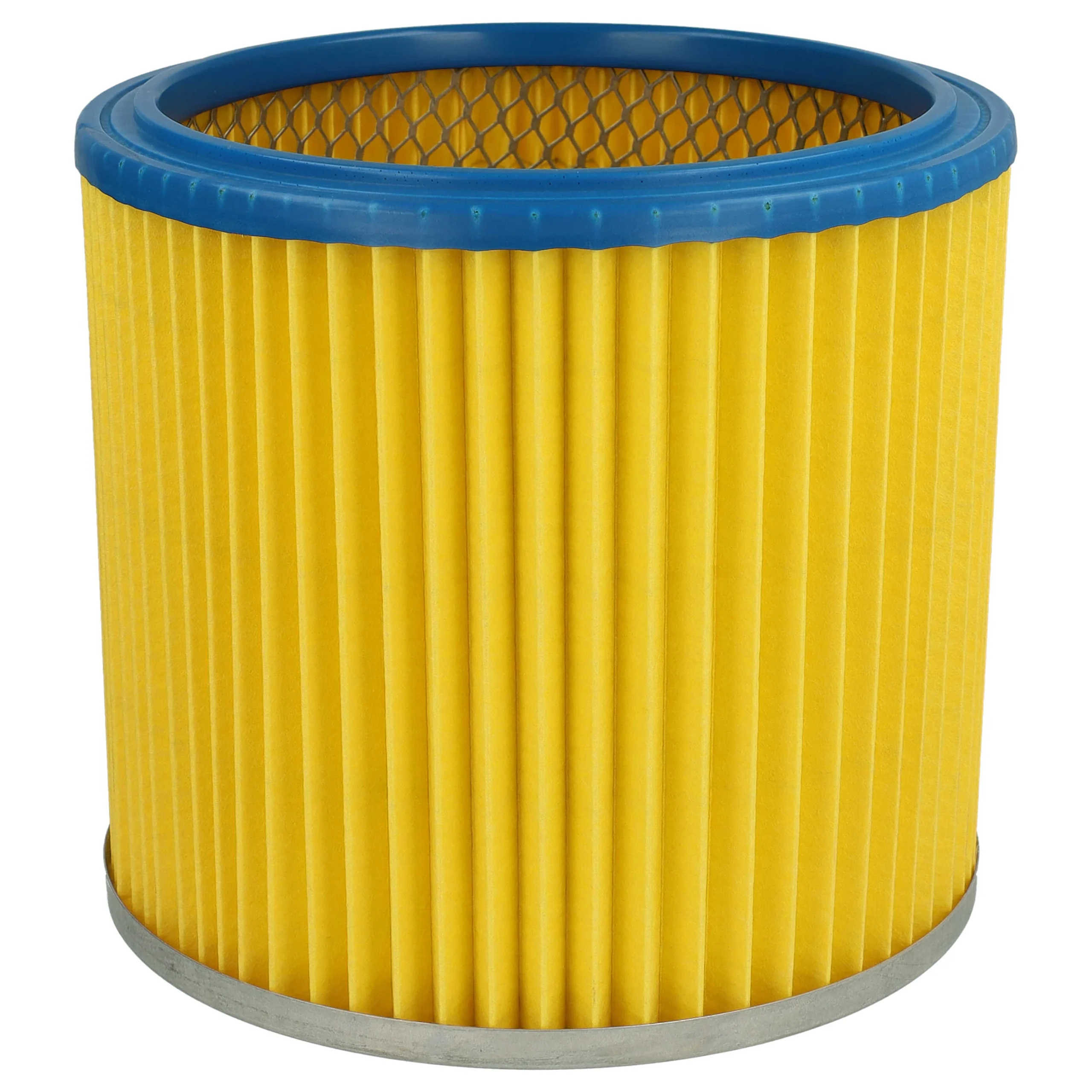 Filtre remplace Einhell 2351110 pour aspirateur LIV - Cartouche Filtre F7, bleu / jaune
