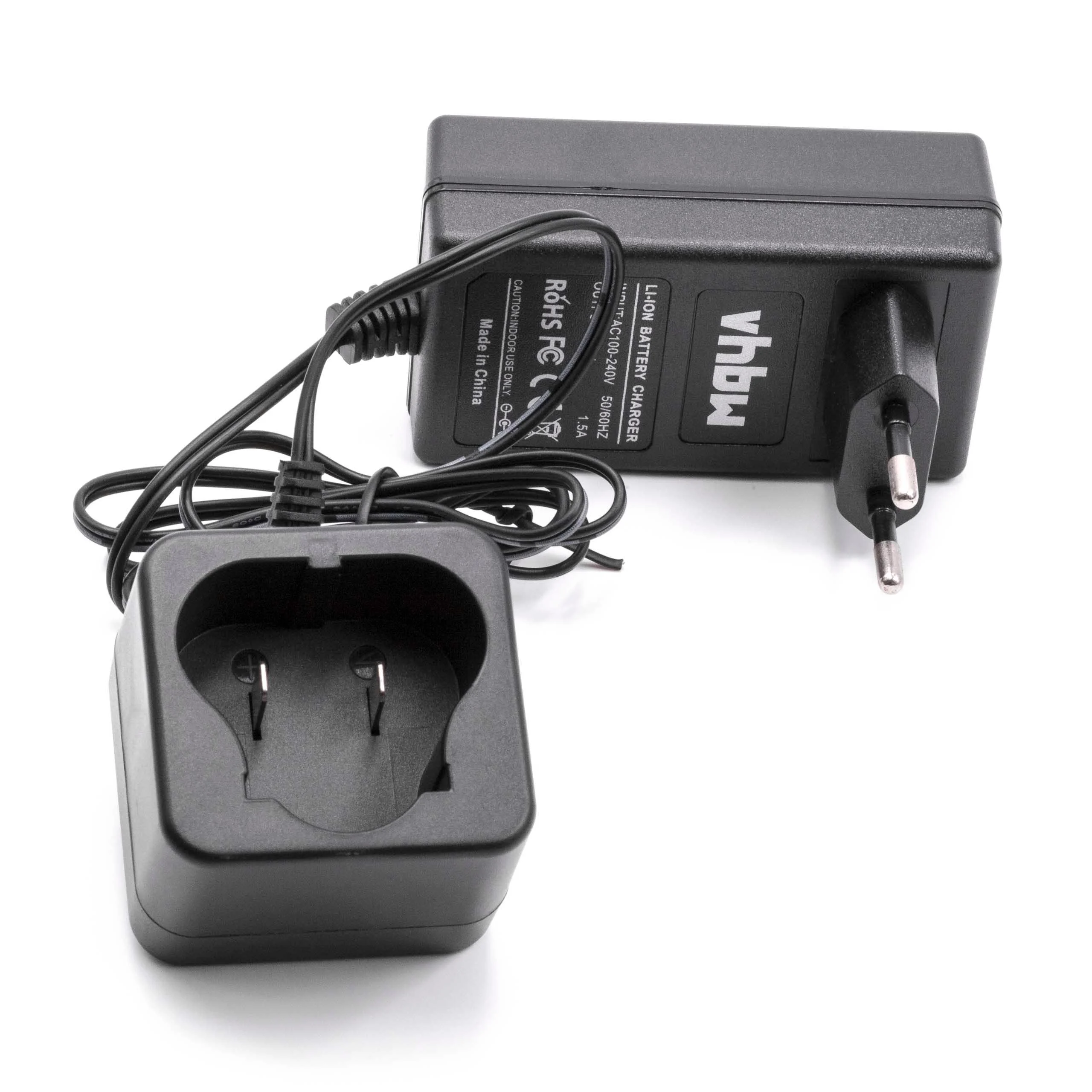 Chargeur remplace Black & Decker LCS12 pour batterie d'outil électrique Black & Decker - Li-ion, 1,5A