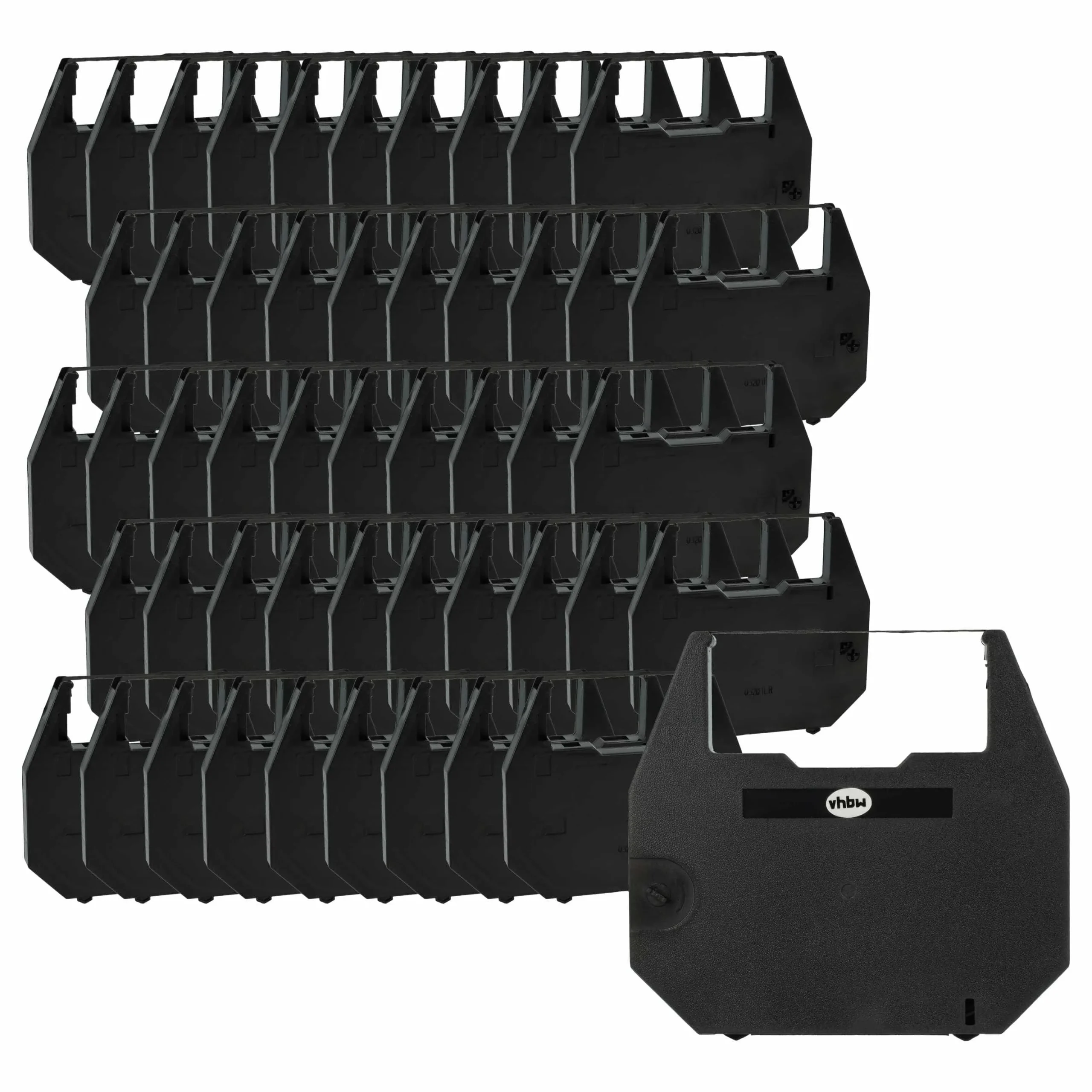 50x Ruban encreur remplace 186c1 pour imprimante matricielle / étiquette - noir