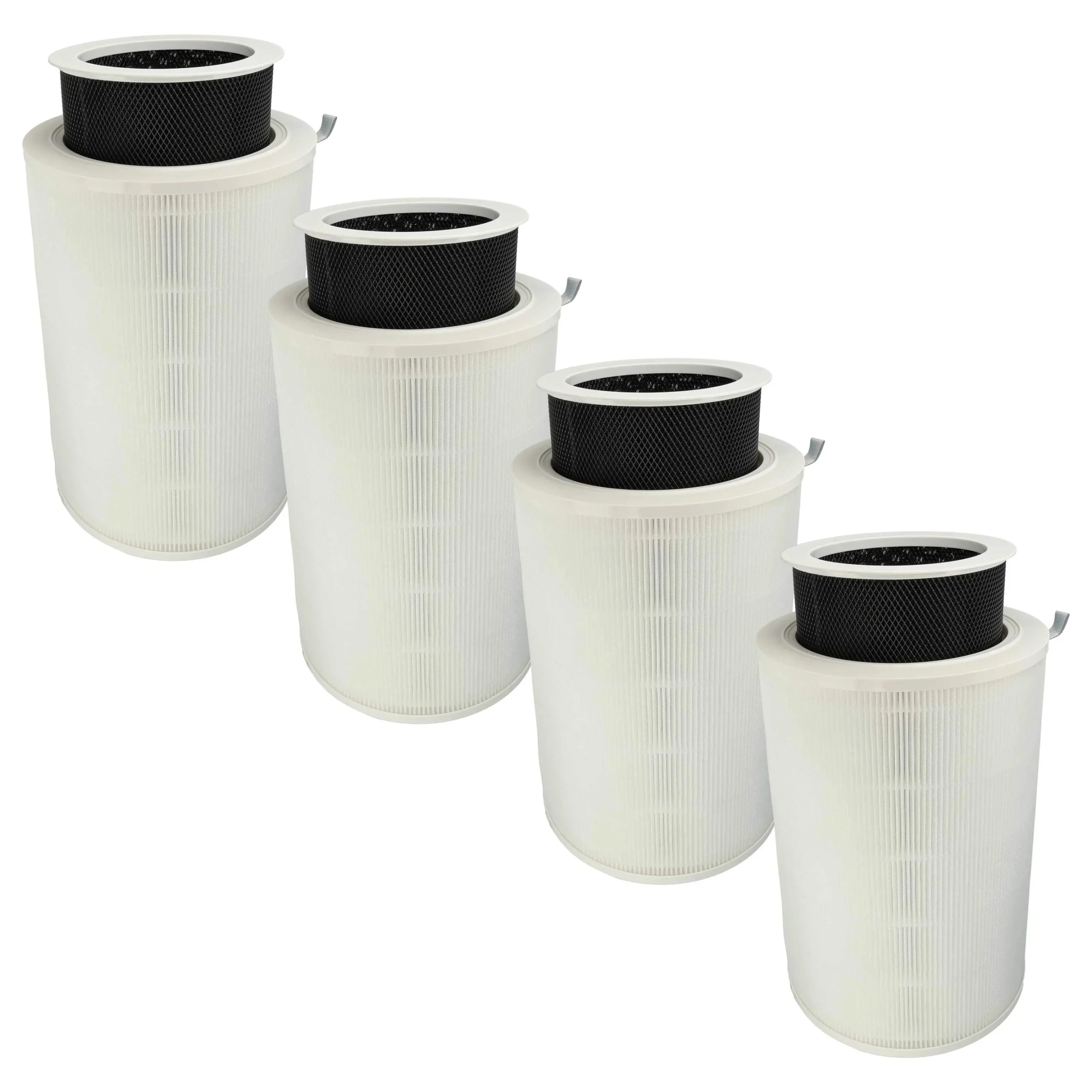 4x Filtre remplace Trebs 15679093 pour purificateur Xiaomi- préfiltre + HEPA + charbon actif