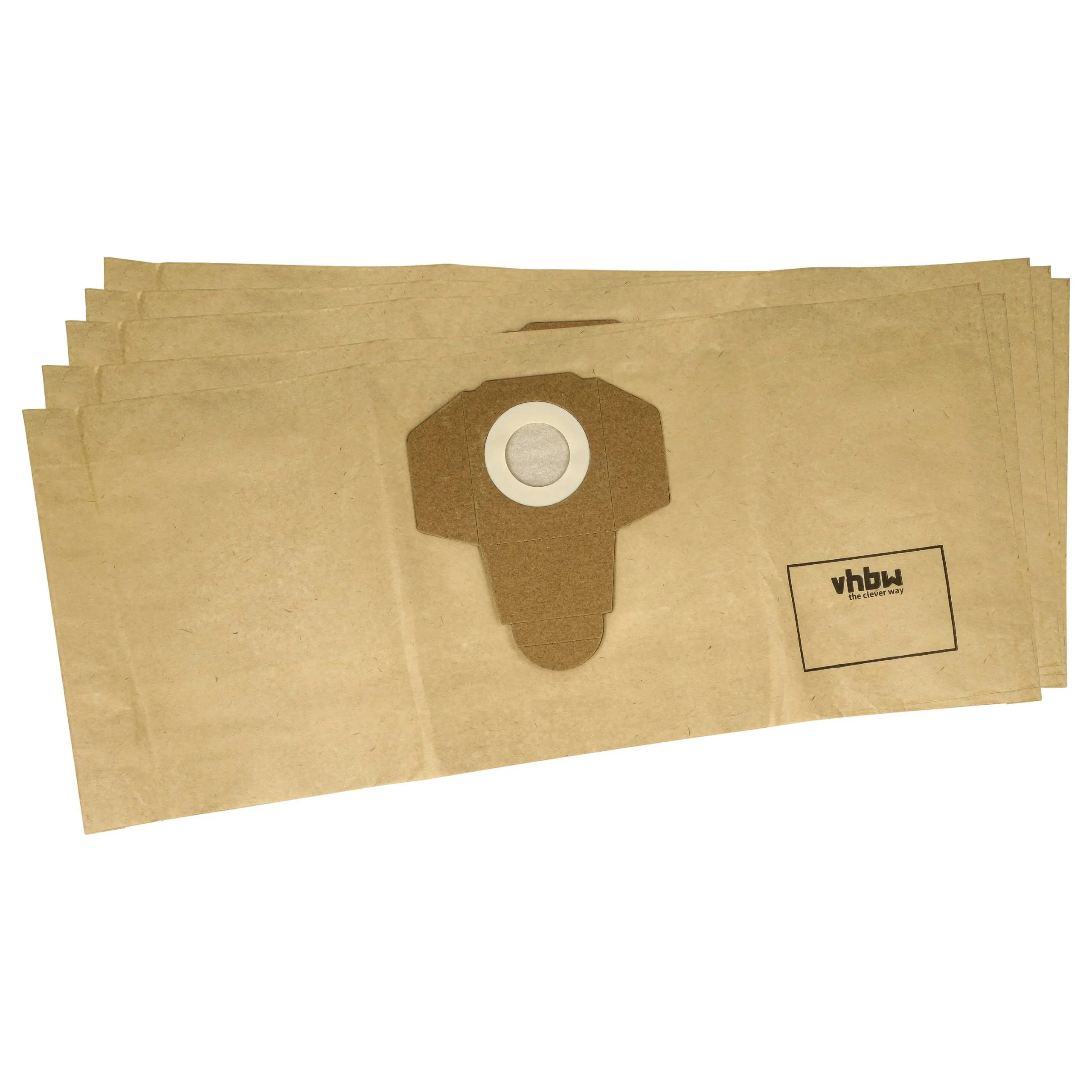 5x Sac remplace Parkside 30250132 pour aspirateur Parkside - papier