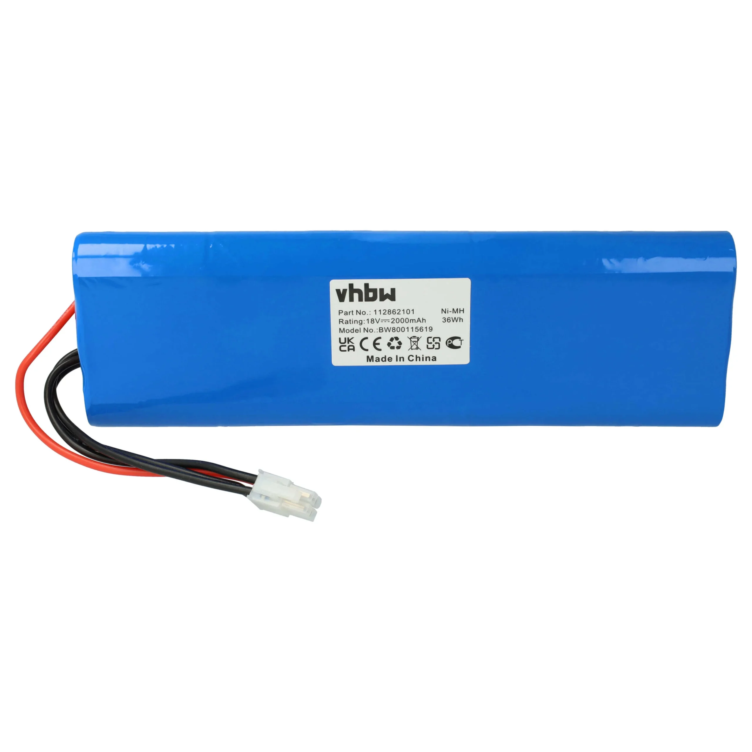 Batterie remplace Husqvarna 1128621-01, 112862101/6, 112862101 pour outil de jardinage - 2000mAh 18V NiMH