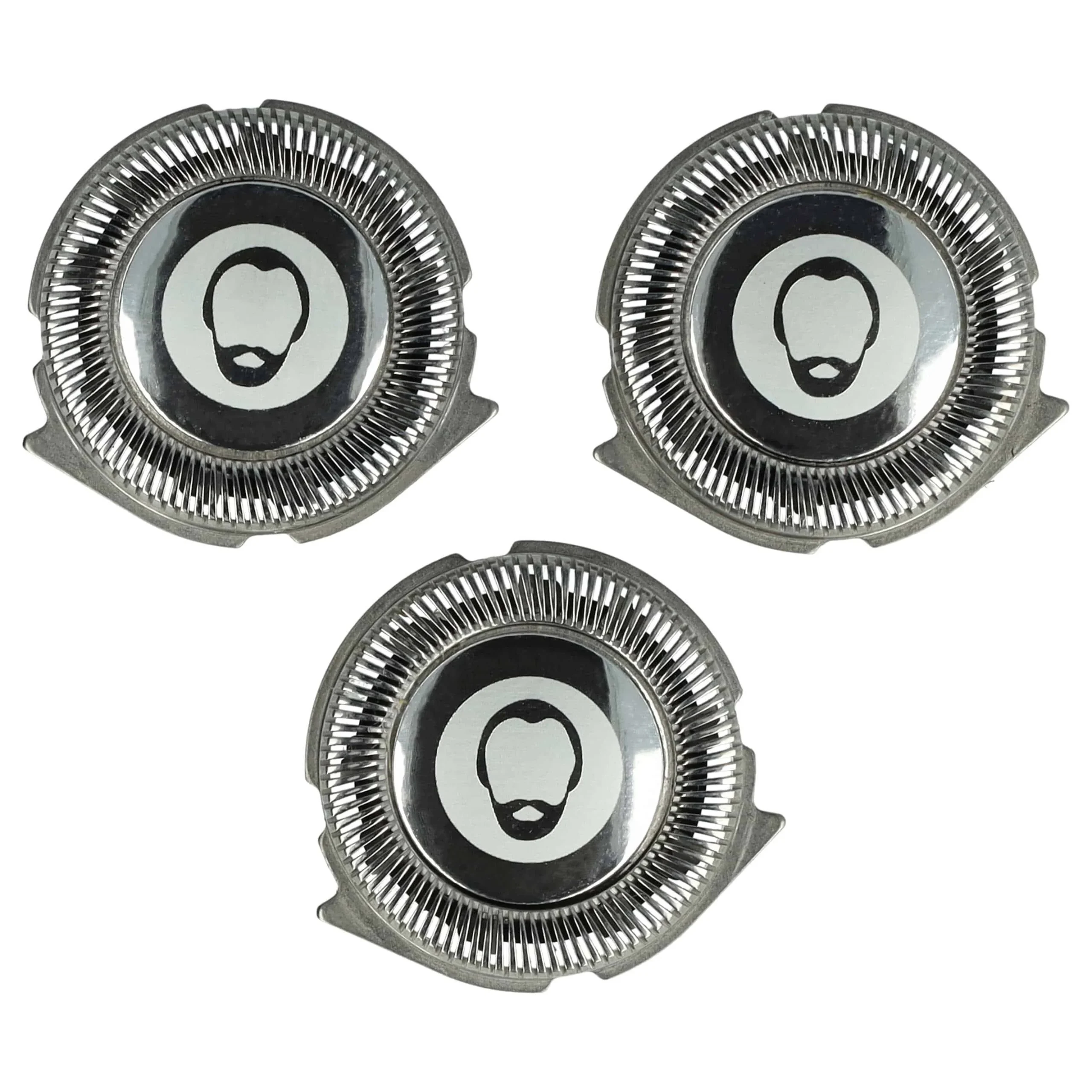 3x Têtes de rasoir remplace Philips SH30, SH30/50 pour rasoir électrique Philips - argenté
