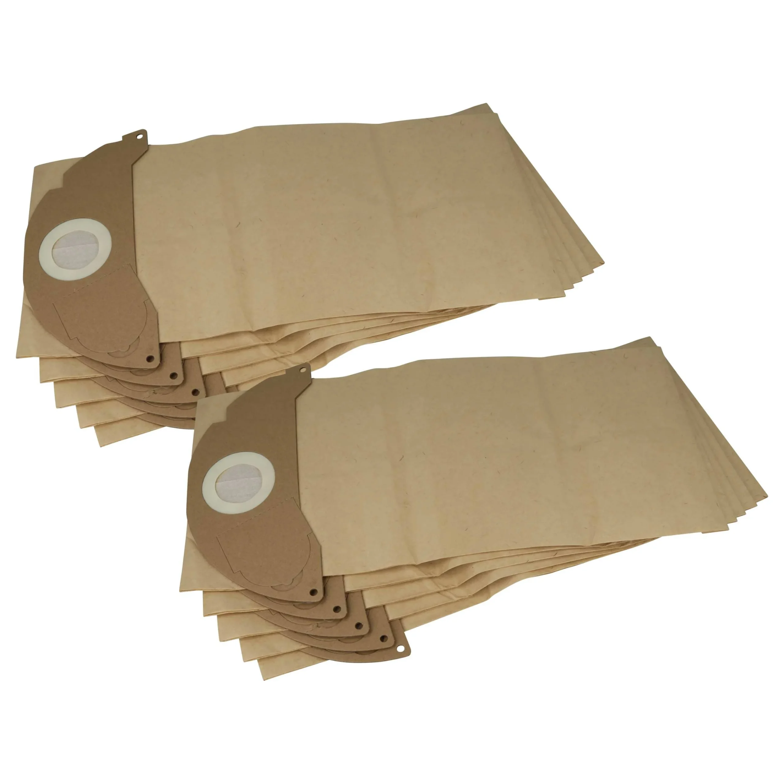 10x Sac remplace Kärcher 4002667015317, 6.904-143.0, KFI 252 pour aspirateur Kärcher - papier