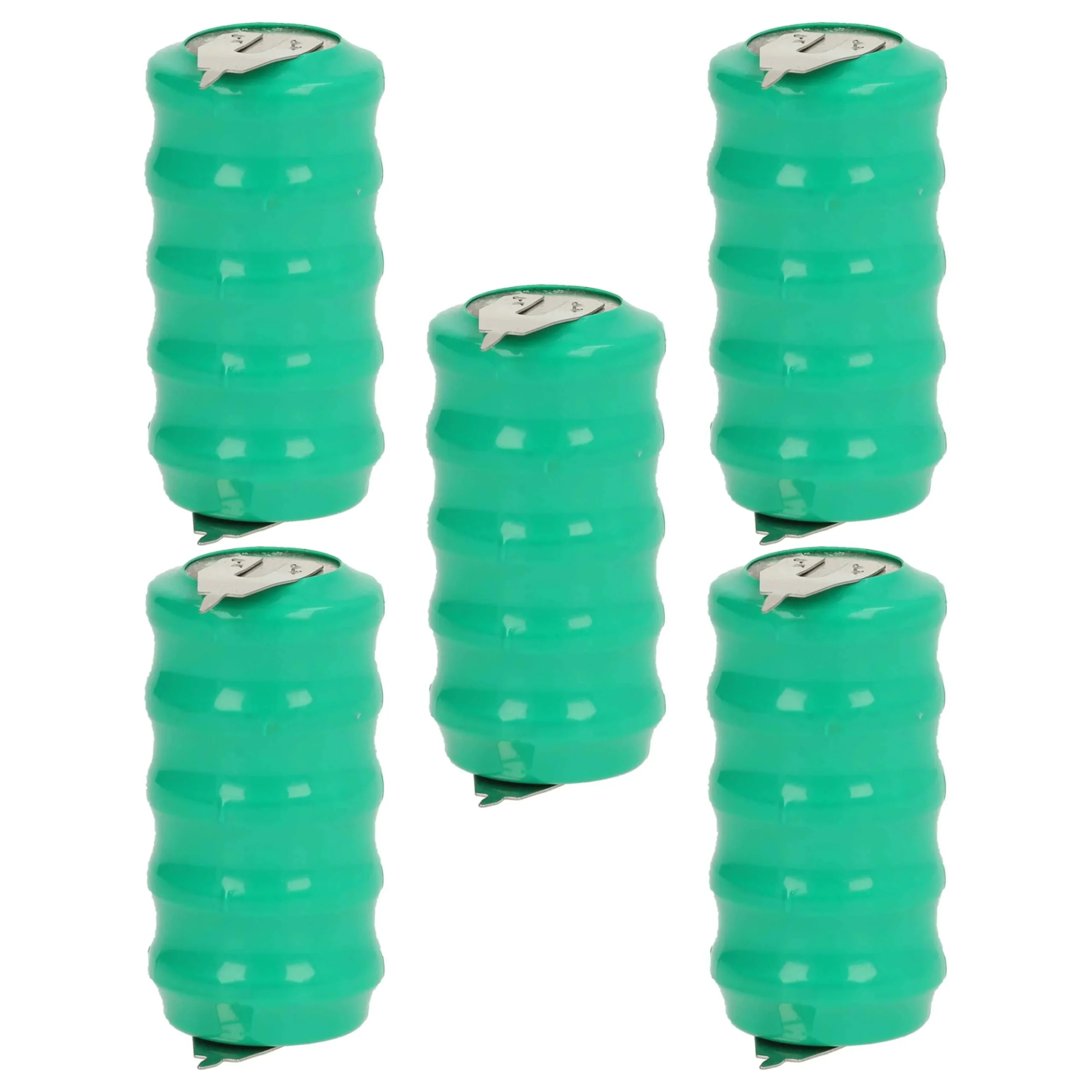 5x Piles bouton de type V80H pour le modélisme et autres - 80mAh 6V NiMH