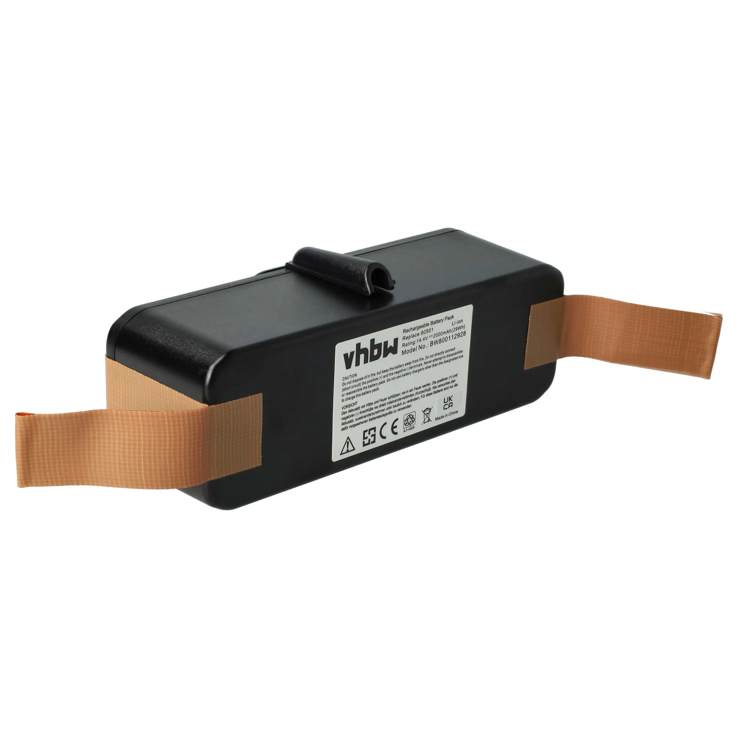 Batterie remplace iRobot GD-Roomba-500, 11702 pour robot aspirateur iRobot - 2000mAh 14,4V Li-ion