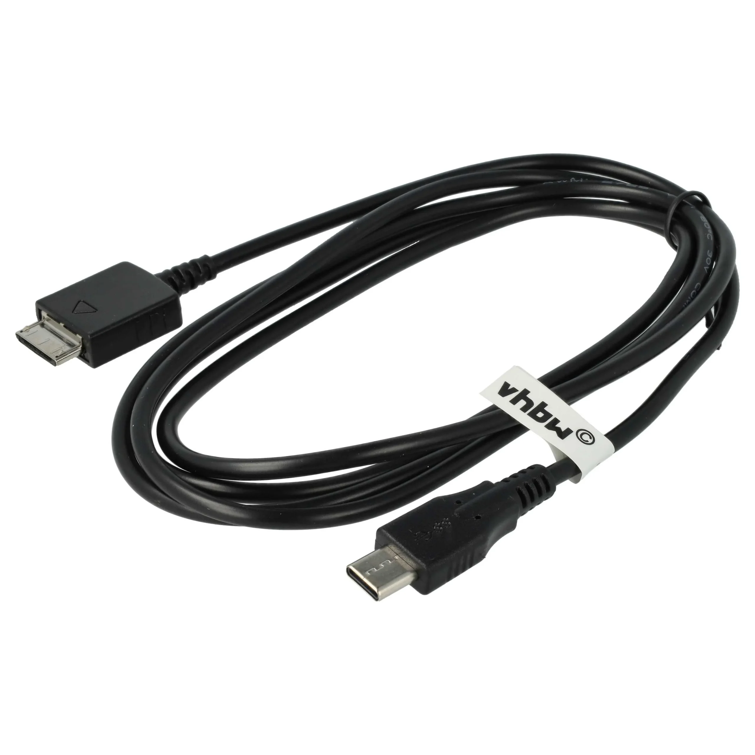 Câble USB-C de données pour lecteur MP3 remplacement pour Sony WMC-NW20MU, 150 cm