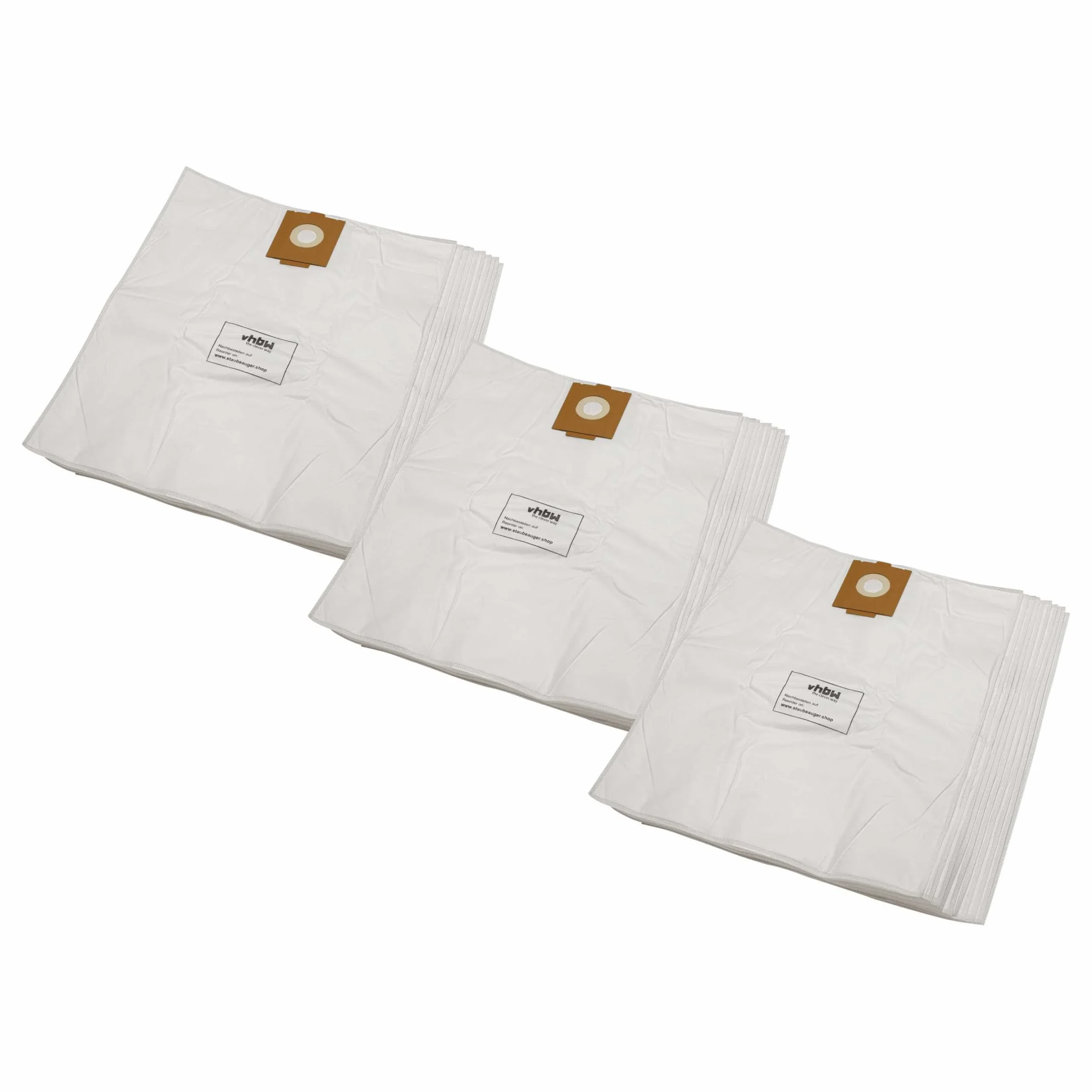30x Sac pour aspirateur Festool CTL 26 - microfibre non tissée